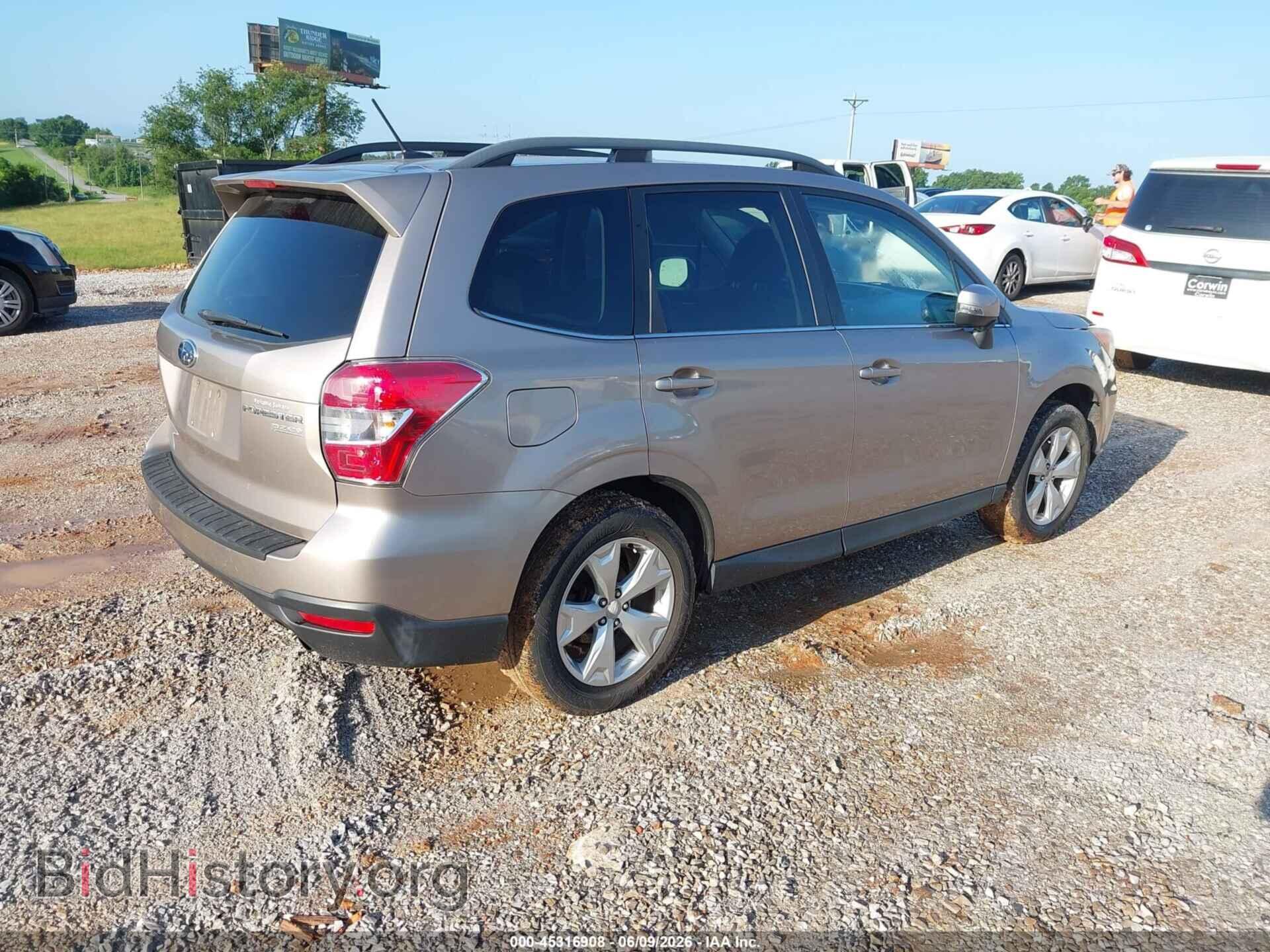 2014 SUBARU FORESTER - VIN: JF2SJAMC0EH543018 - Фото 4