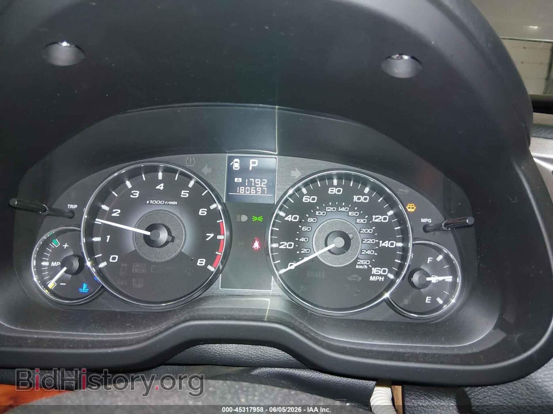 2012 SUBARU OUTBACK - VIN: 4S4BRDLC8C2219868 - Фото 7