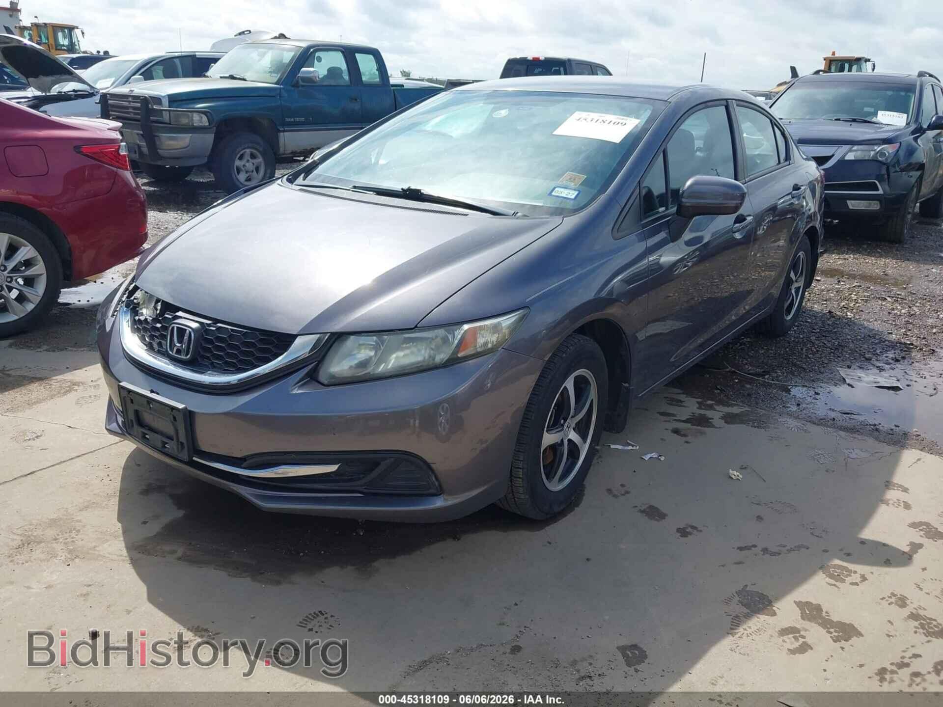 2015 HONDA CIVIC - VIN: 19XFB2F71FE090327 - Фото 2