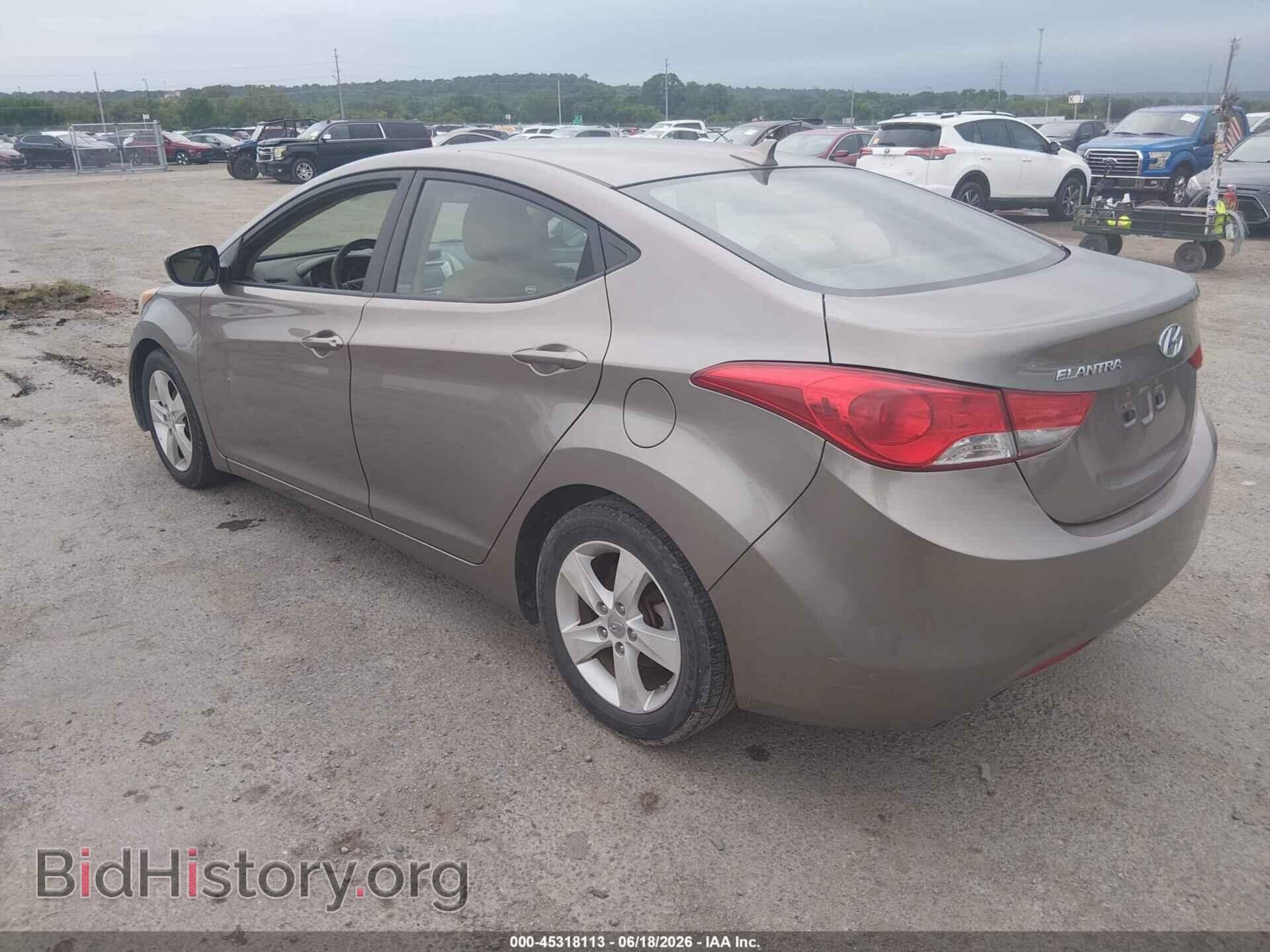 2011 HYUNDAI ELANTRA - VIN: 5NPDH4AE0BH007726 - Фото 3