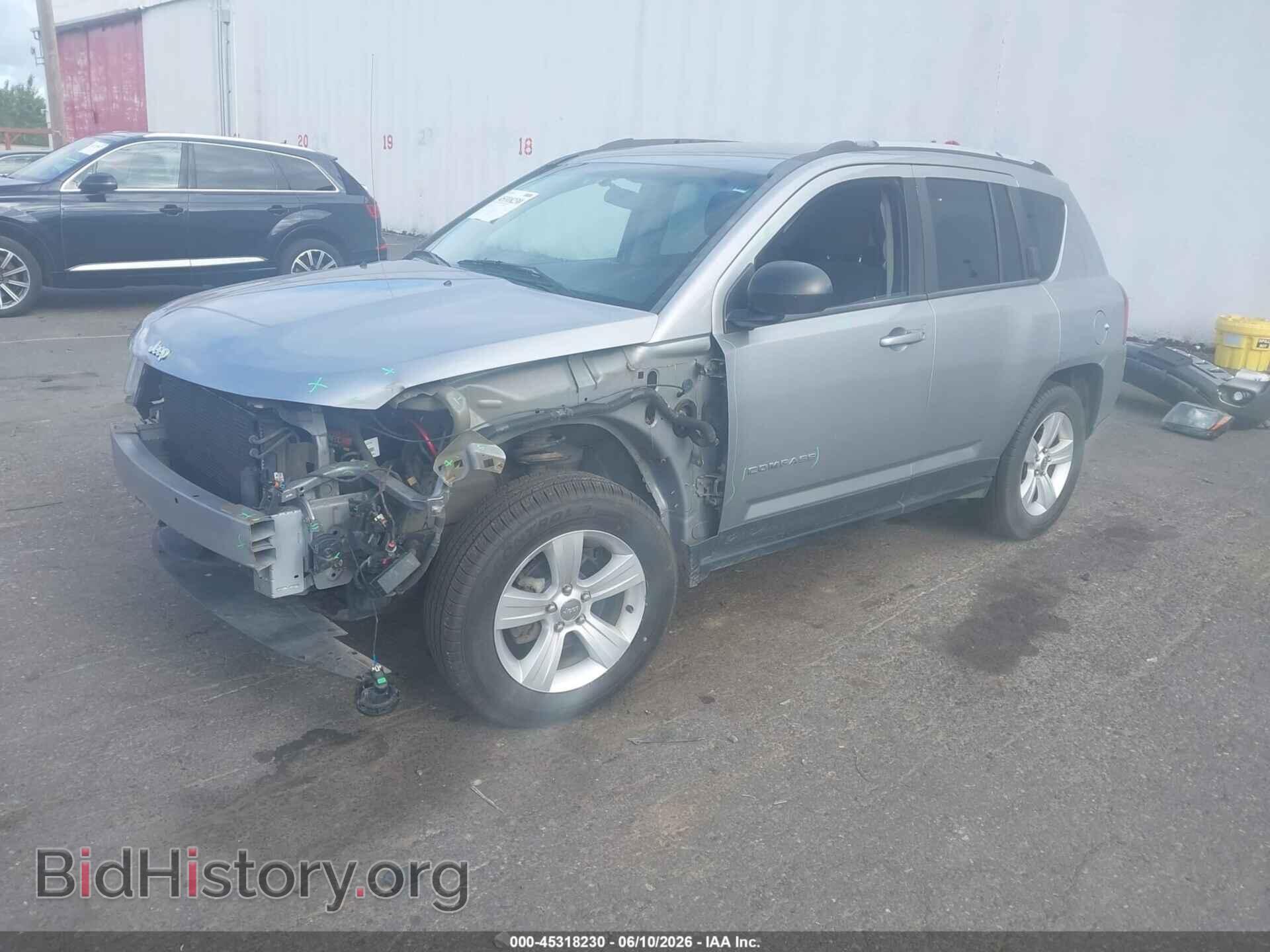 2015 JEEP COMPASS - VIN: 1C4NJDBB0FD316766 - Фото 2