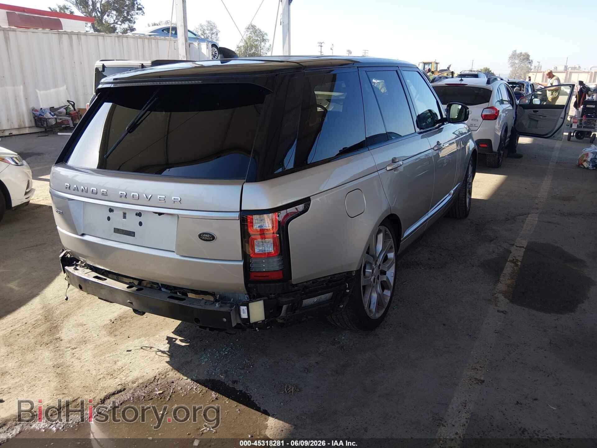 2017 LAND ROVER RANGE ROVER - VIN: SALGS2FV5HA345692 - Фото 4