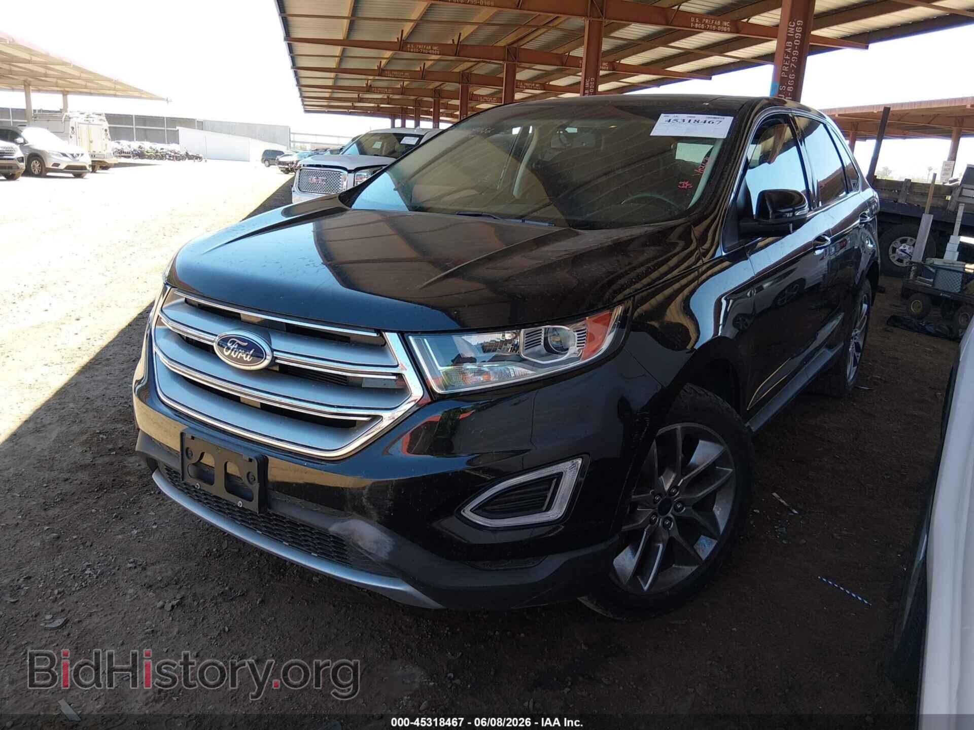 2015 FORD EDGE - VIN: 2FMTK4K84FBC15000 - Photo 2