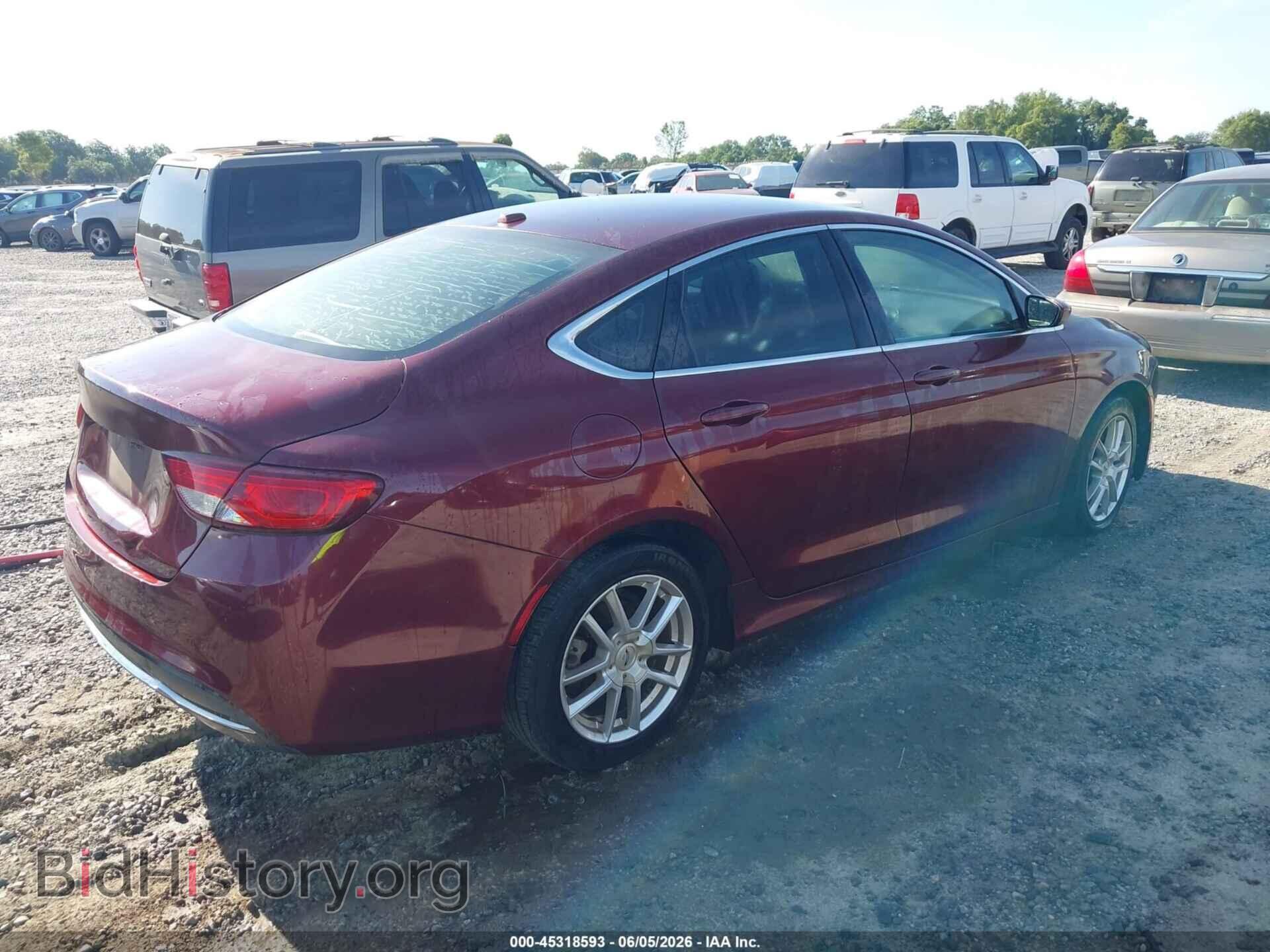 2015 CHRYSLER 200 - VIN: 1C3CCCAB9FN681085 - Фото 4