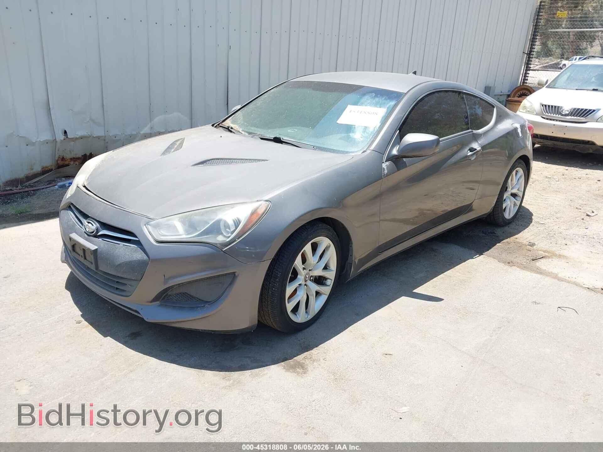 2013 HYUNDAI GENESIS - VIN: KMHHT6KD9DU080972 - Фото 2