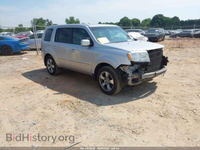 2012 Honda PILOT EX-L, серебристый — VIN 5FNYF3H54CB015724, IAAI