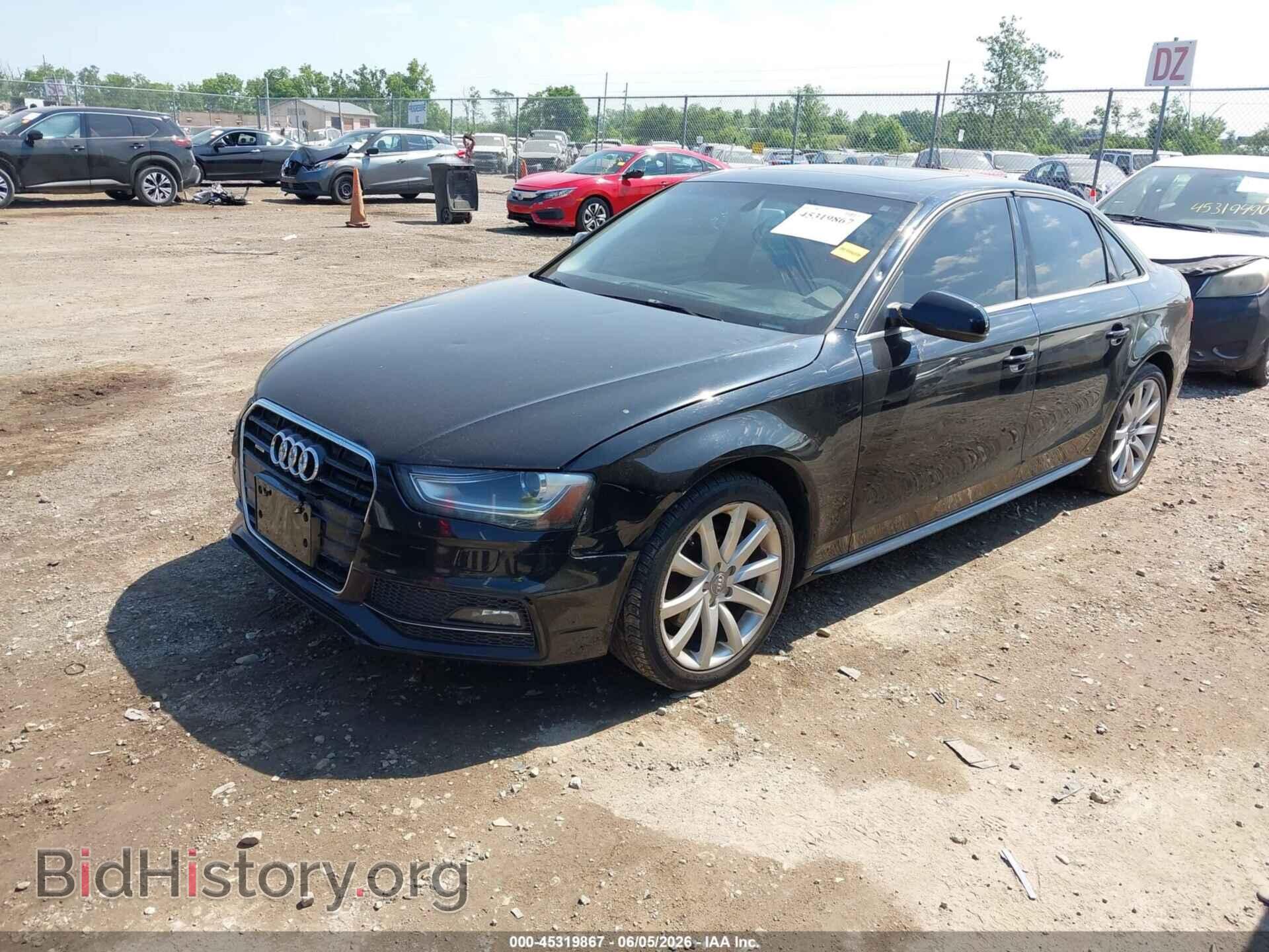 2014 AUDI A4 - VIN: WAUBFAFL2EA054820 - Photo 2
