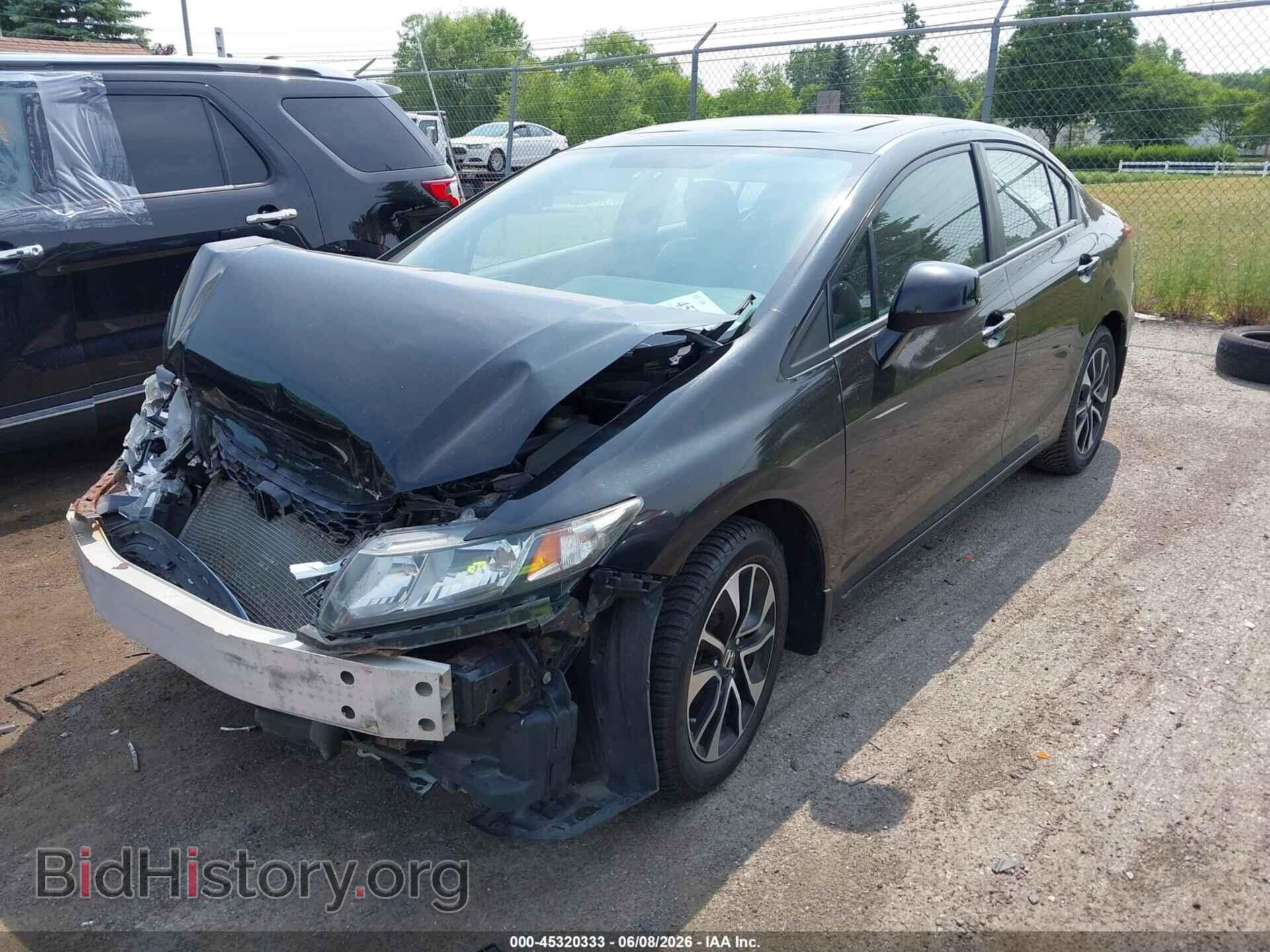 2013 HONDA CIVIC - VIN: 19XFB2F83DE008703 - Фото 2
