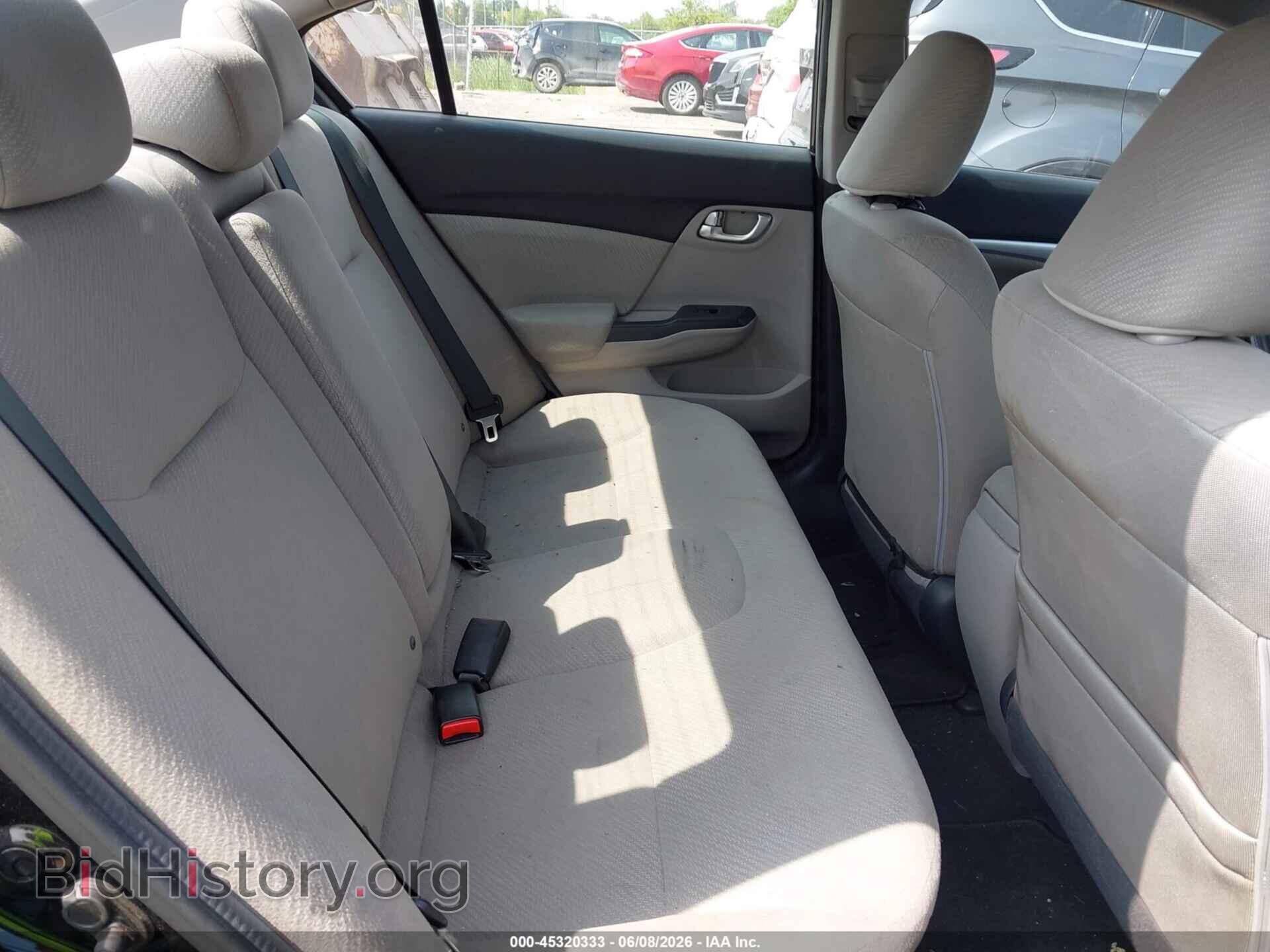 2013 HONDA CIVIC - VIN: 19XFB2F83DE008703 - Фото 8