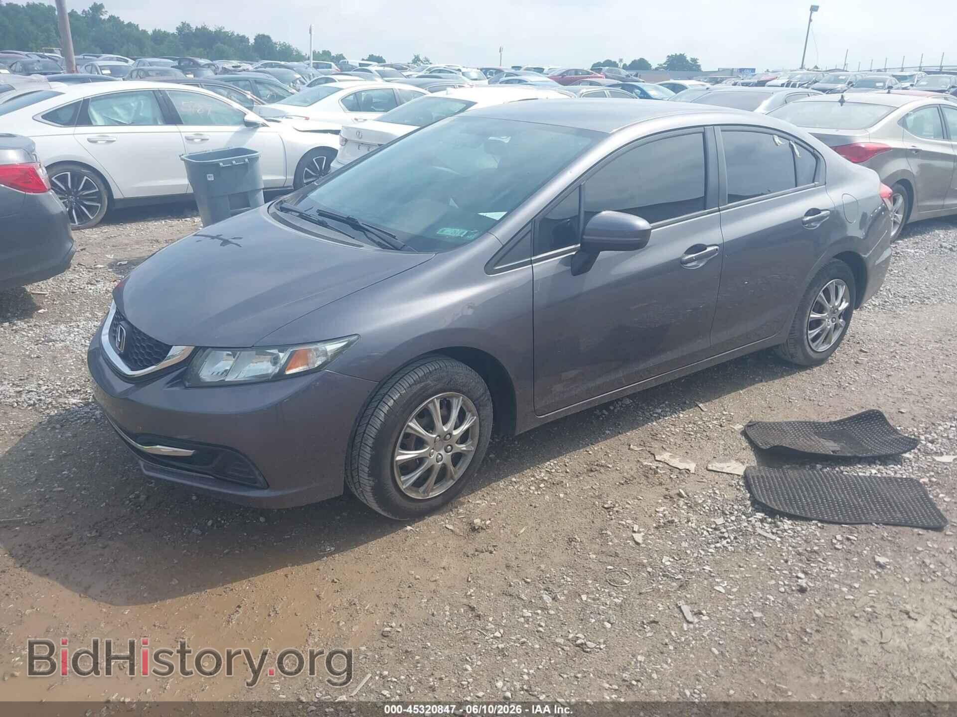 2014 HONDA CIVIC - VIN: 19XFB2F58EE251687 - Фото 2