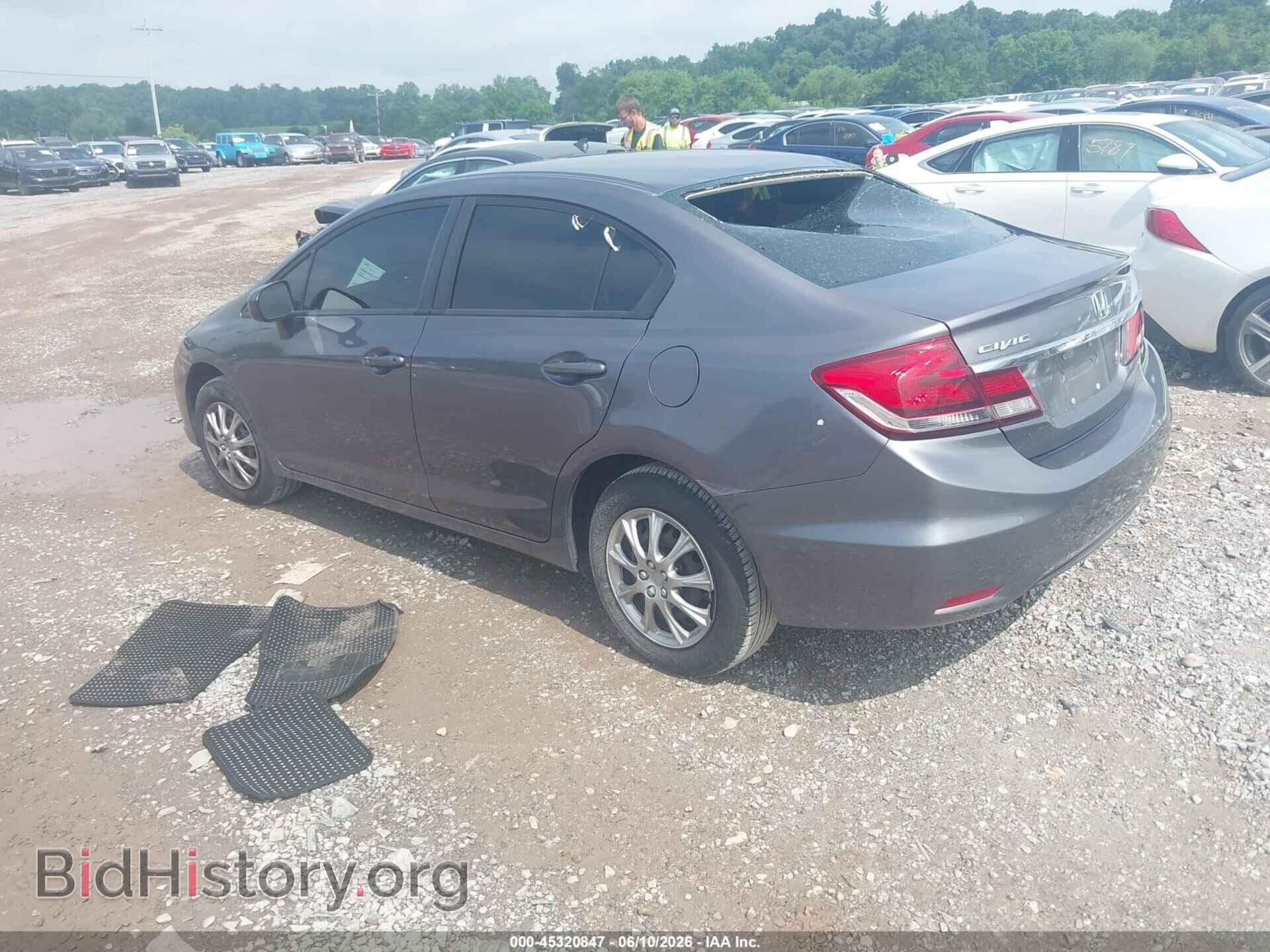 2014 HONDA CIVIC - VIN: 19XFB2F58EE251687 - Фото 3