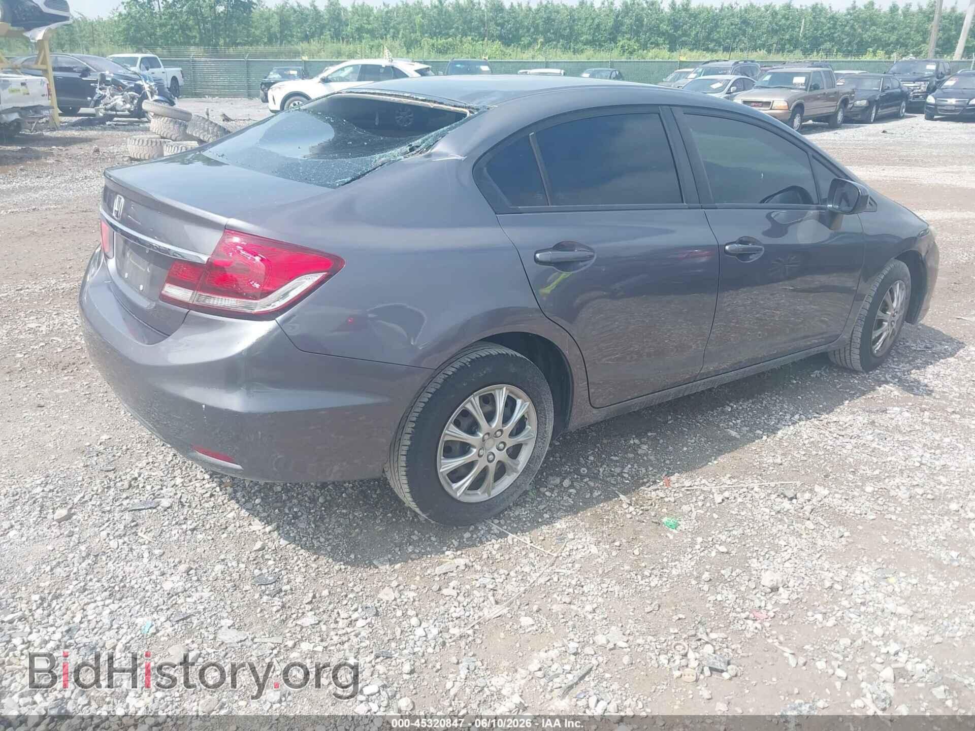 2014 HONDA CIVIC - VIN: 19XFB2F58EE251687 - Фото 4