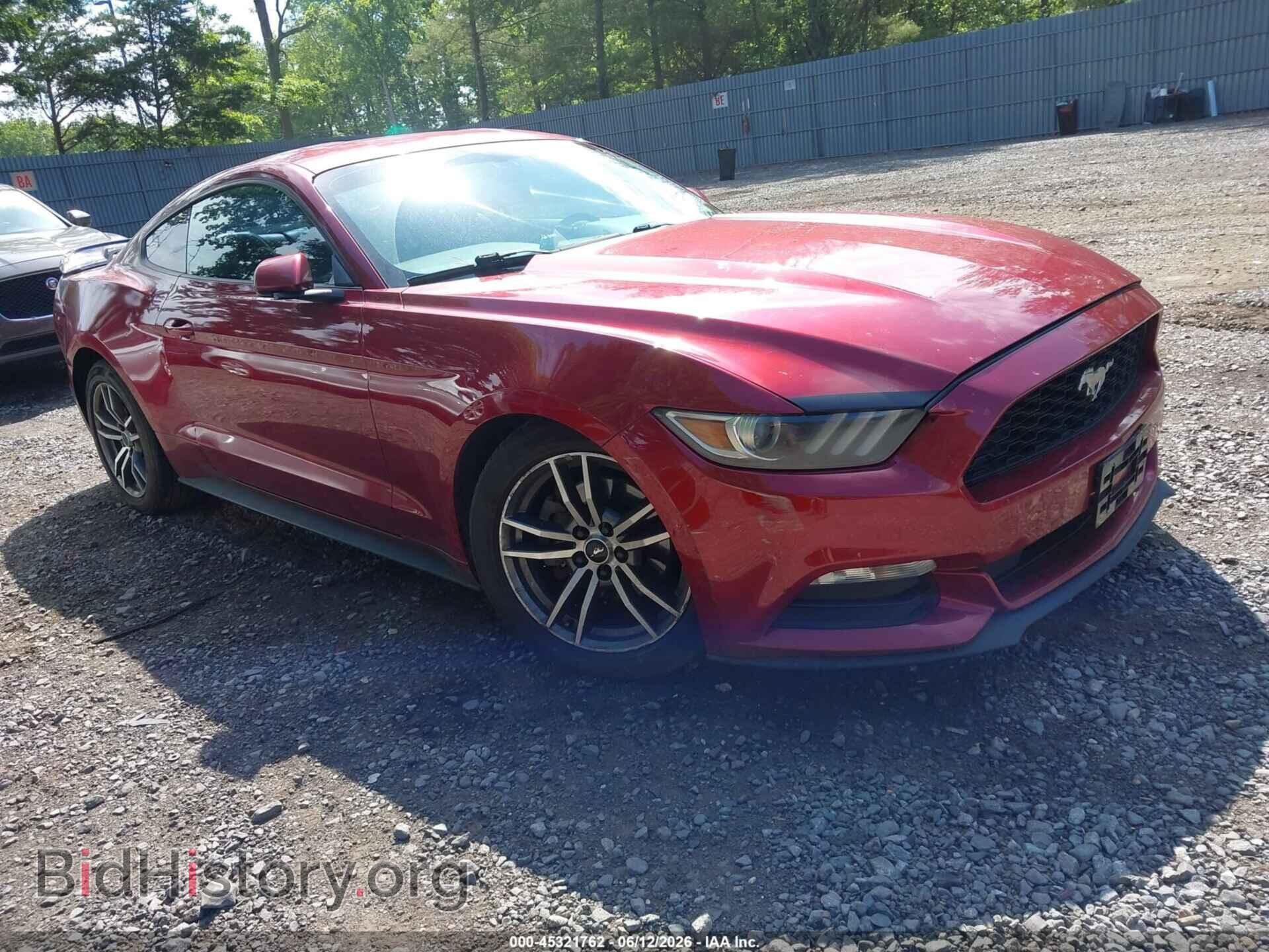 Фотография 1FA6P8AM3F5429723 - FORD MUSTANG 2015
