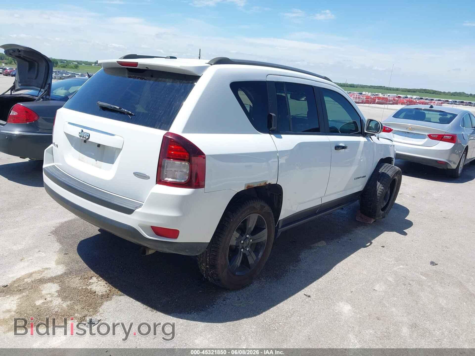 2017 JEEP COMPASS - VIN: 1C4NJDEB8HD168199 - Фото 4