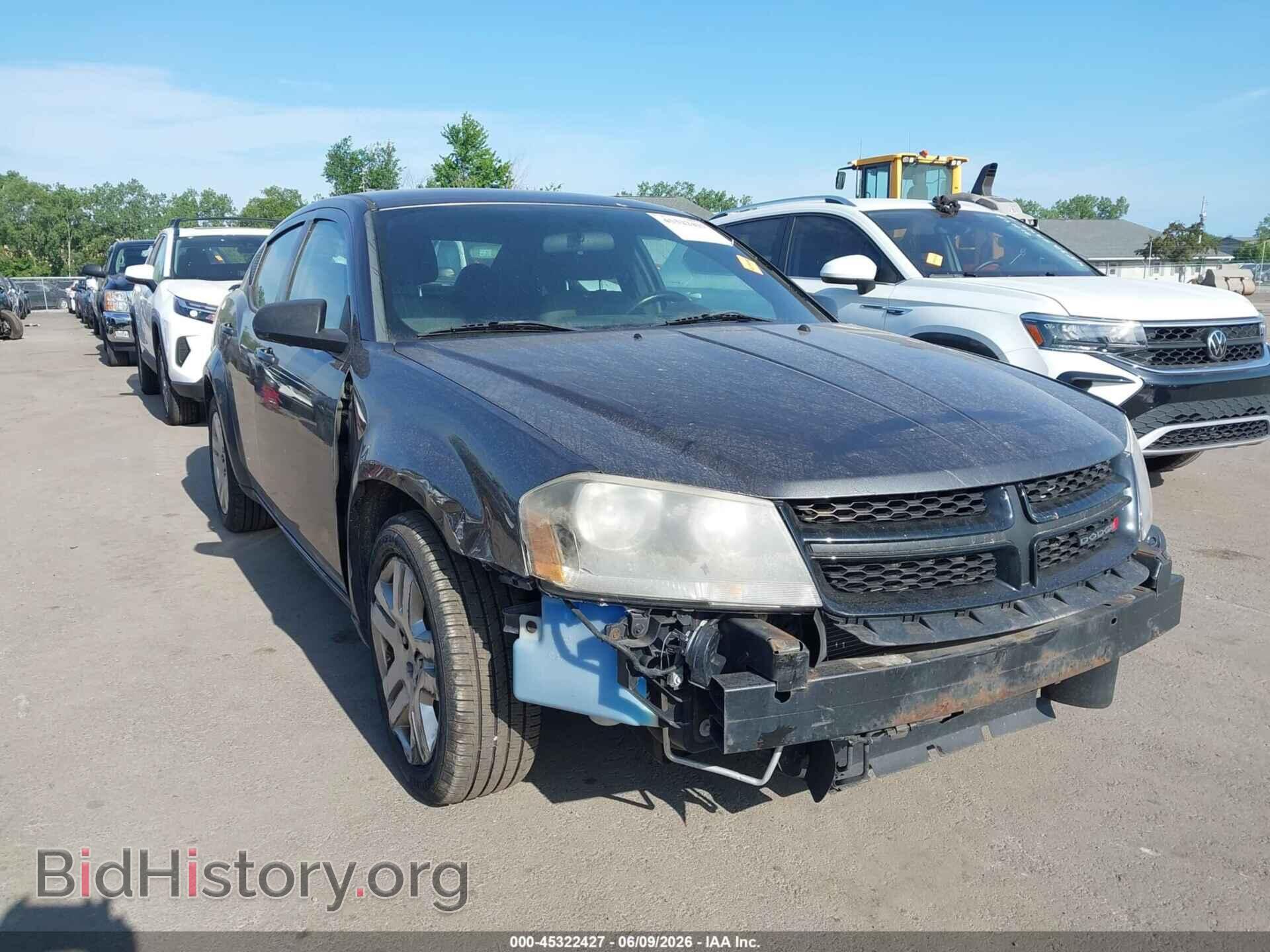 Photo 1C3CDZAB8EN181904 - DODGE AVENGER 2014