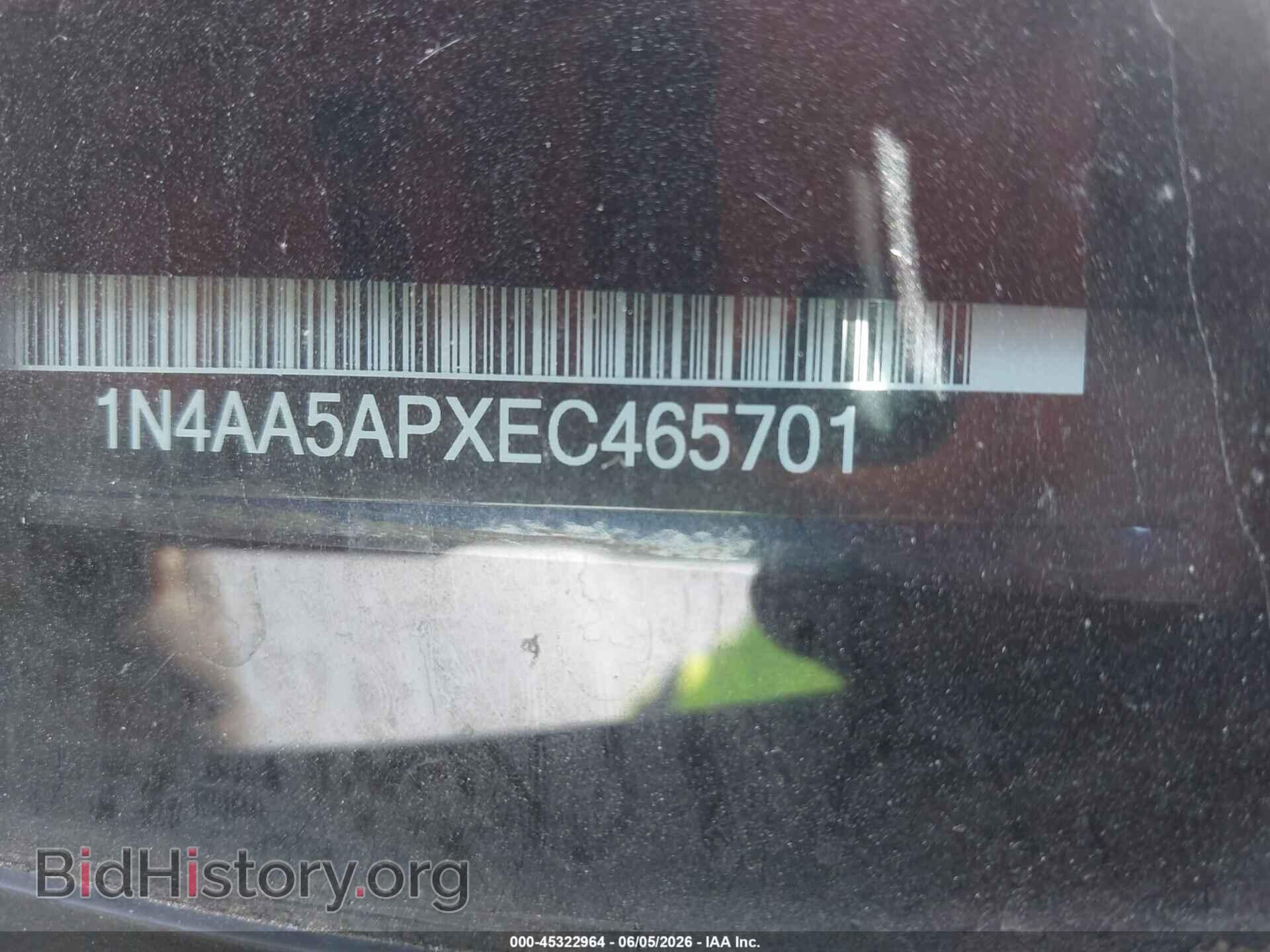 2014 NISSAN MAXIMA - VIN: 1N4AA5APXEC465701 - Photo 9