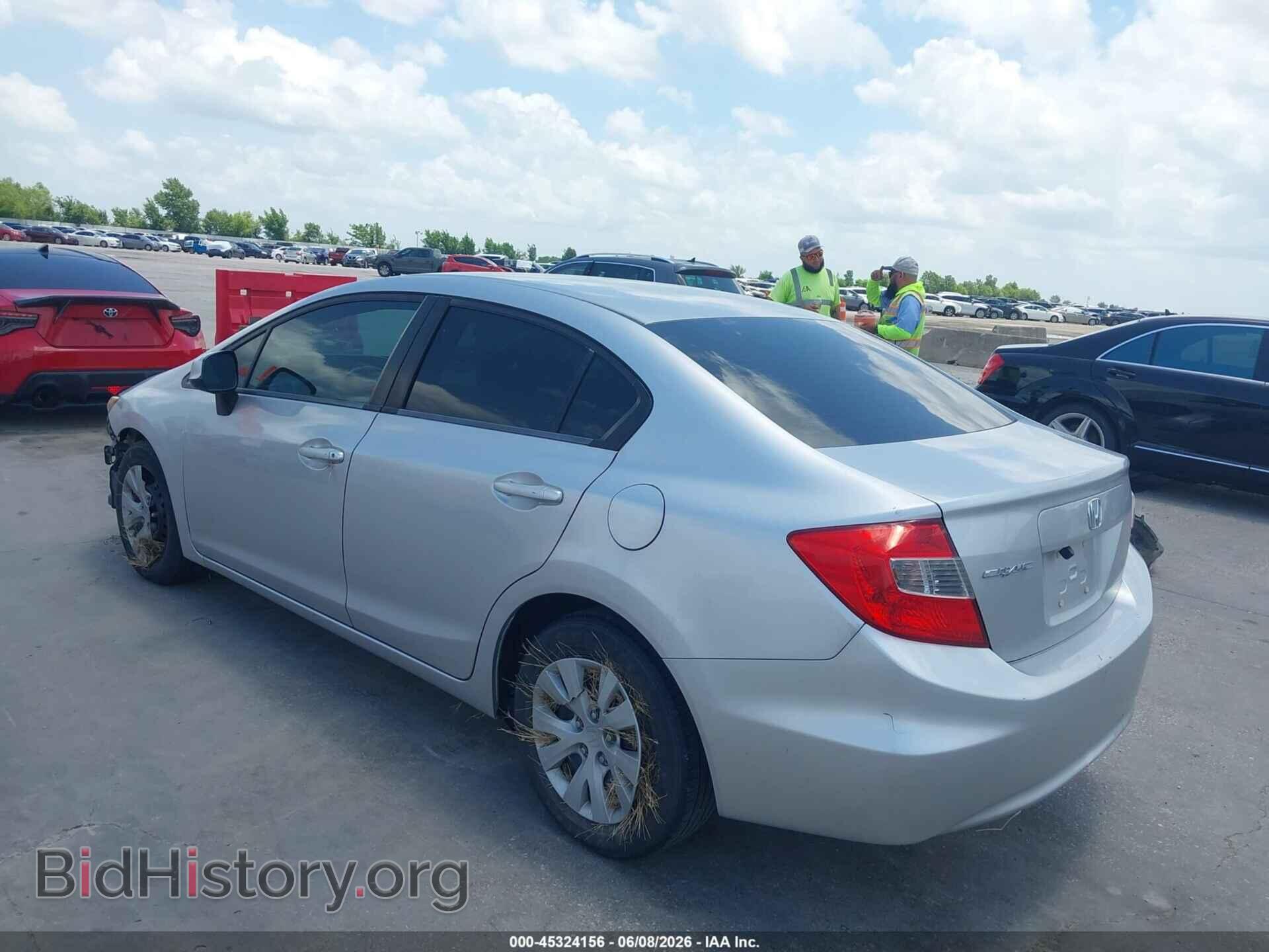 2012 HONDA CIVIC - VIN: 19XFB2F52CE373376 - Photo 3