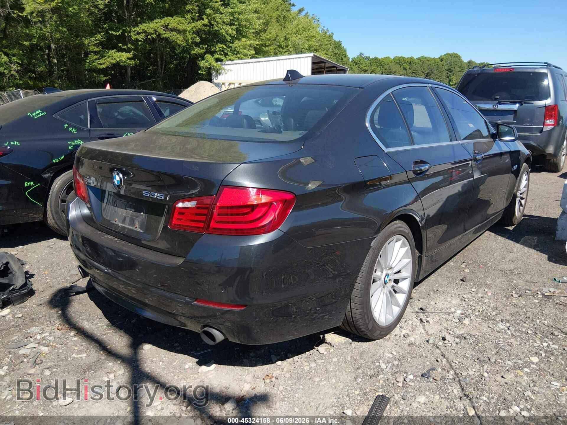 2013 BMW 535I - VIN: WBAFU7C54DDU74155 - Фото 4