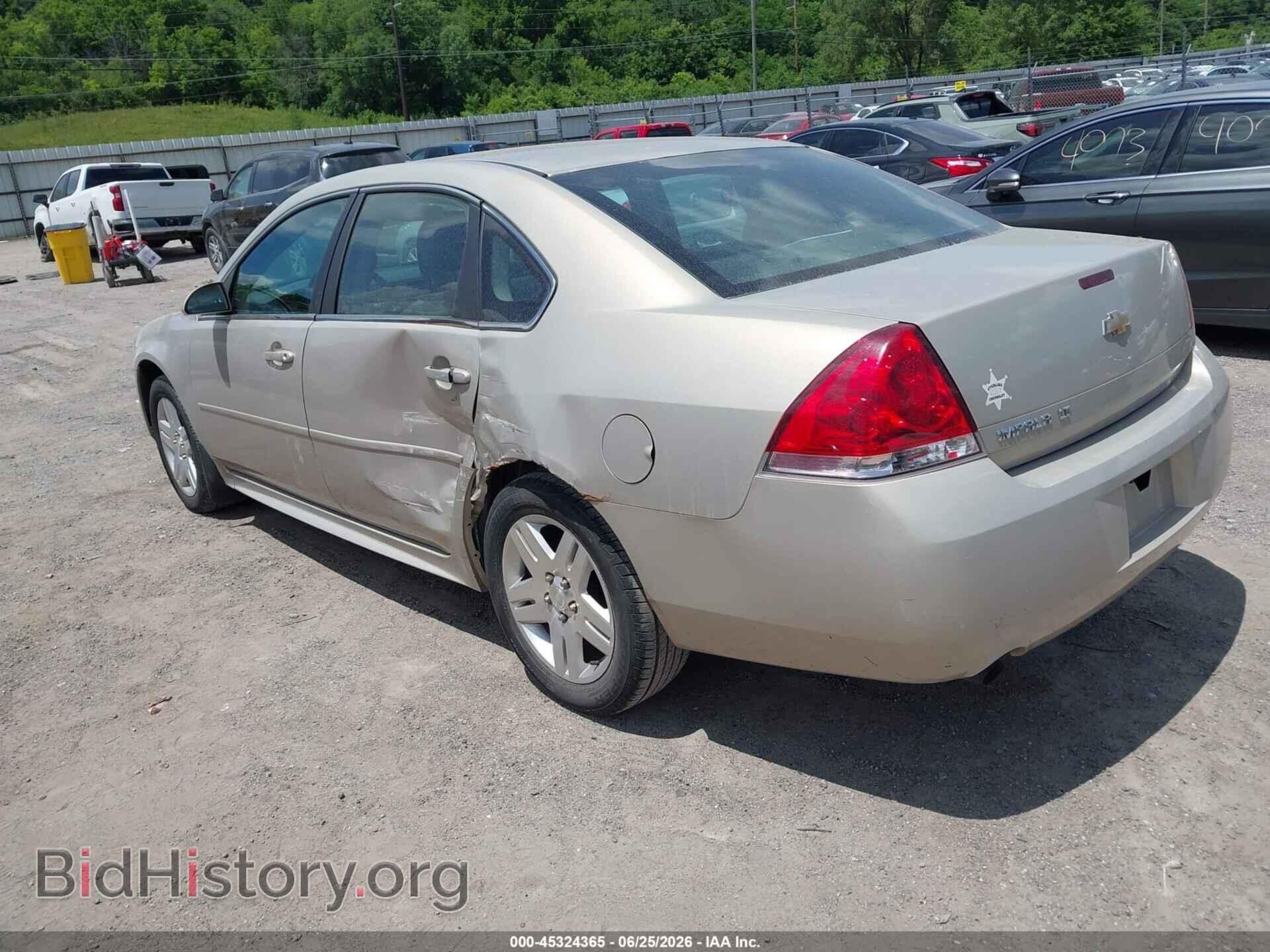 2012 CHEVROLET IMPALA - VIN: 2G1WG5E37C1249709 - Фото 3