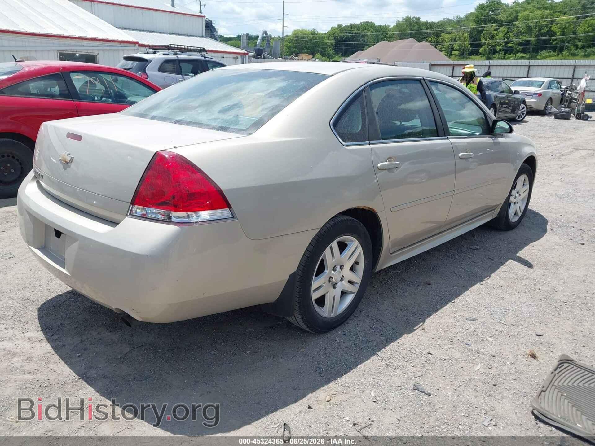 2012 CHEVROLET IMPALA - VIN: 2G1WG5E37C1249709 - Фото 4