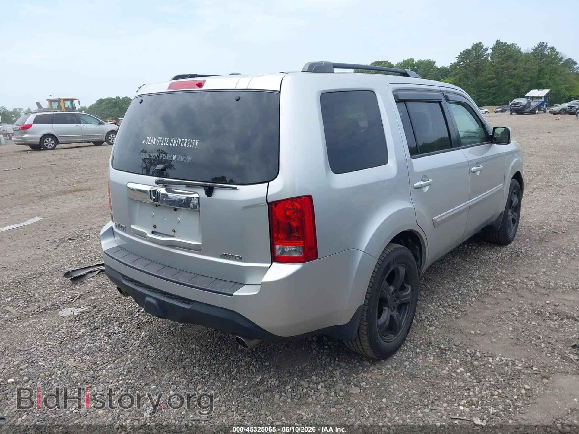 2013 HONDA PILOT - VIN: 5FNYF4H5XDB069729 - Фото 4