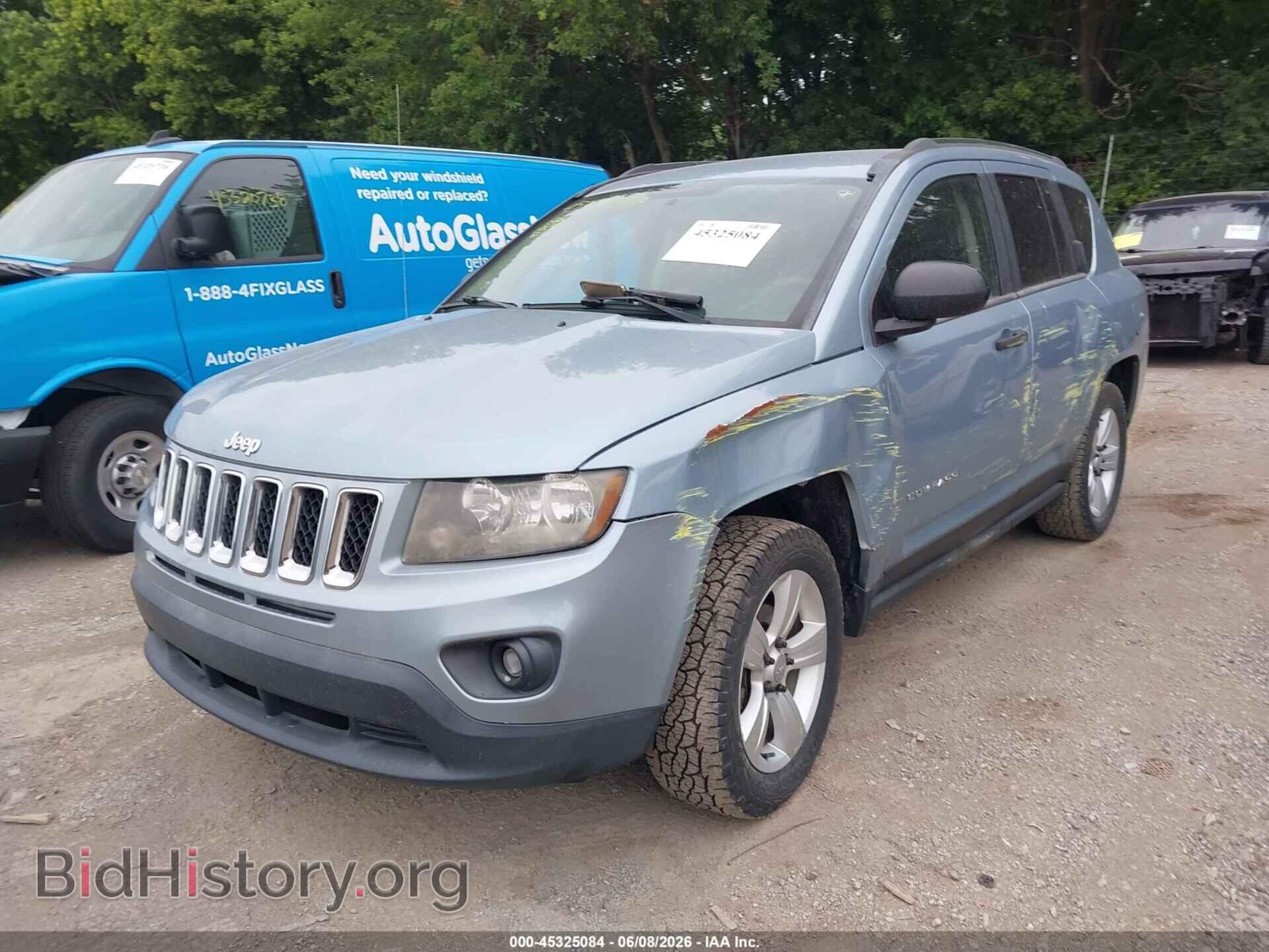 2014 JEEP COMPASS - VIN: 1C4NJCBB6ED536339 - Фото 2