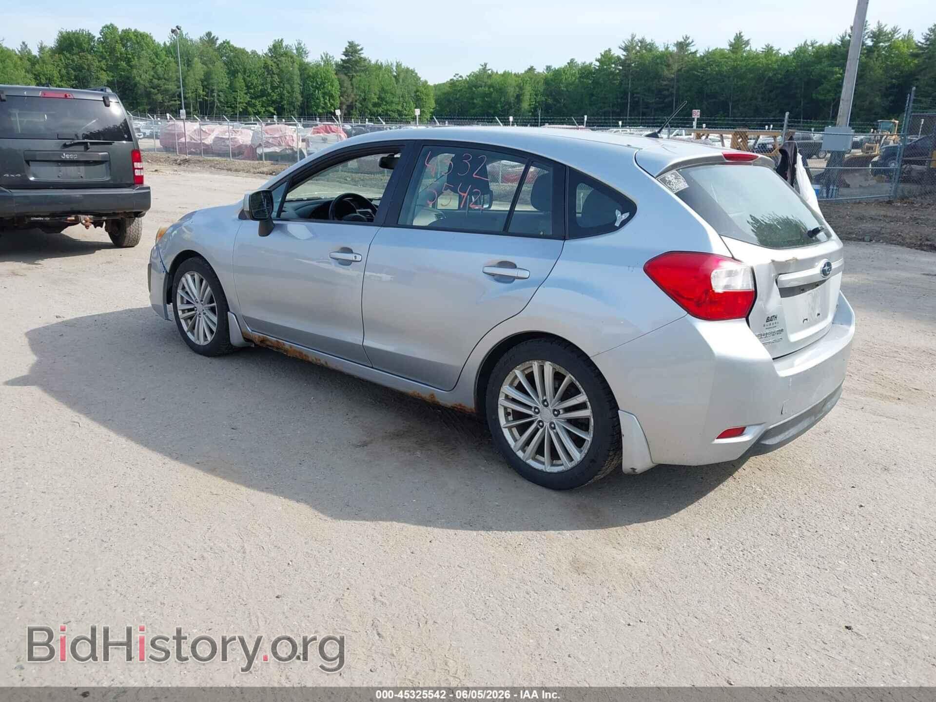 2012 SUBARU IMPREZA - VIN: JF1GPAD63CH212935 - Фото 3