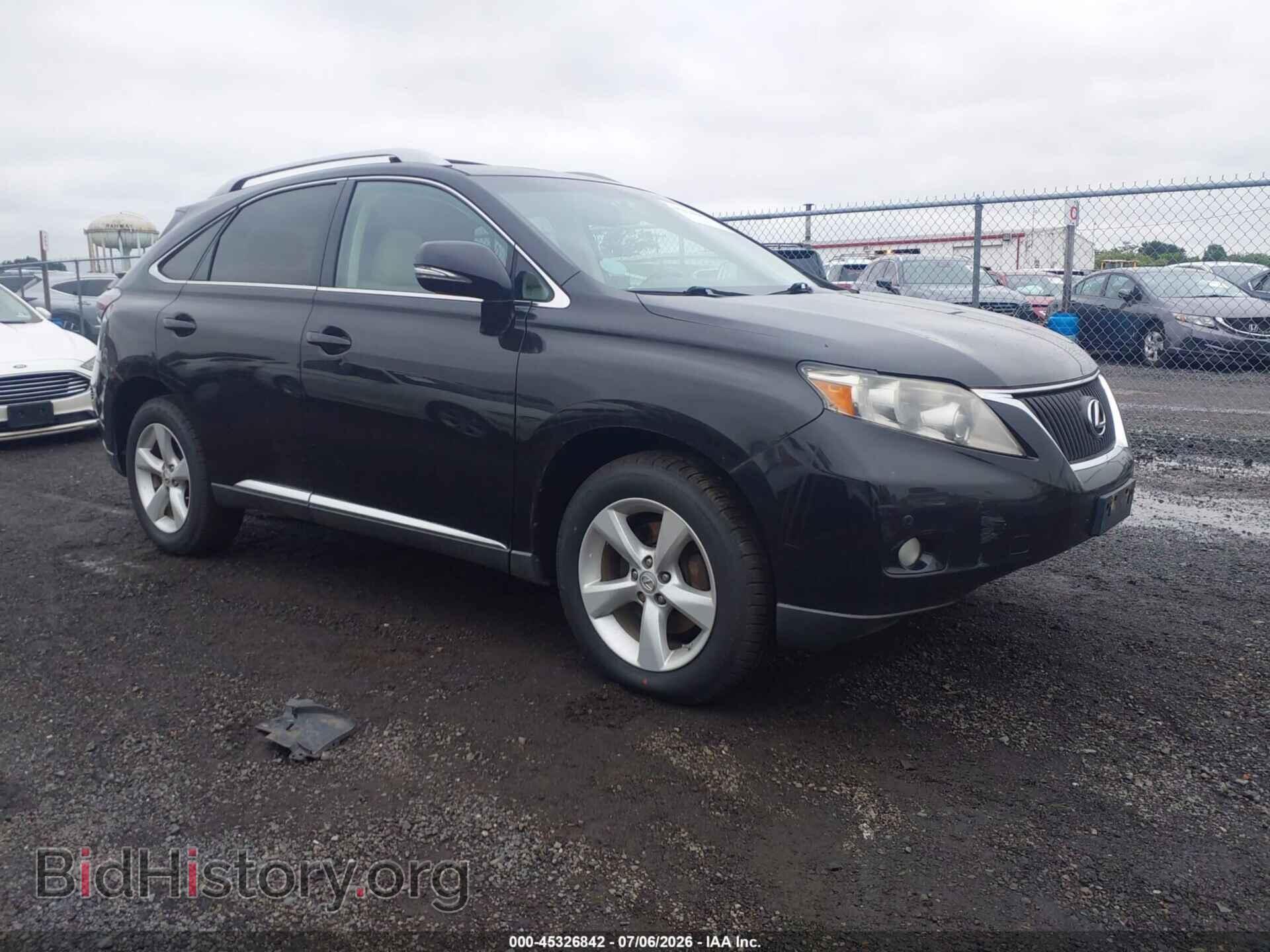 Фотография 2T2BK1BA8CC139362 - LEXUS RX 350 2012