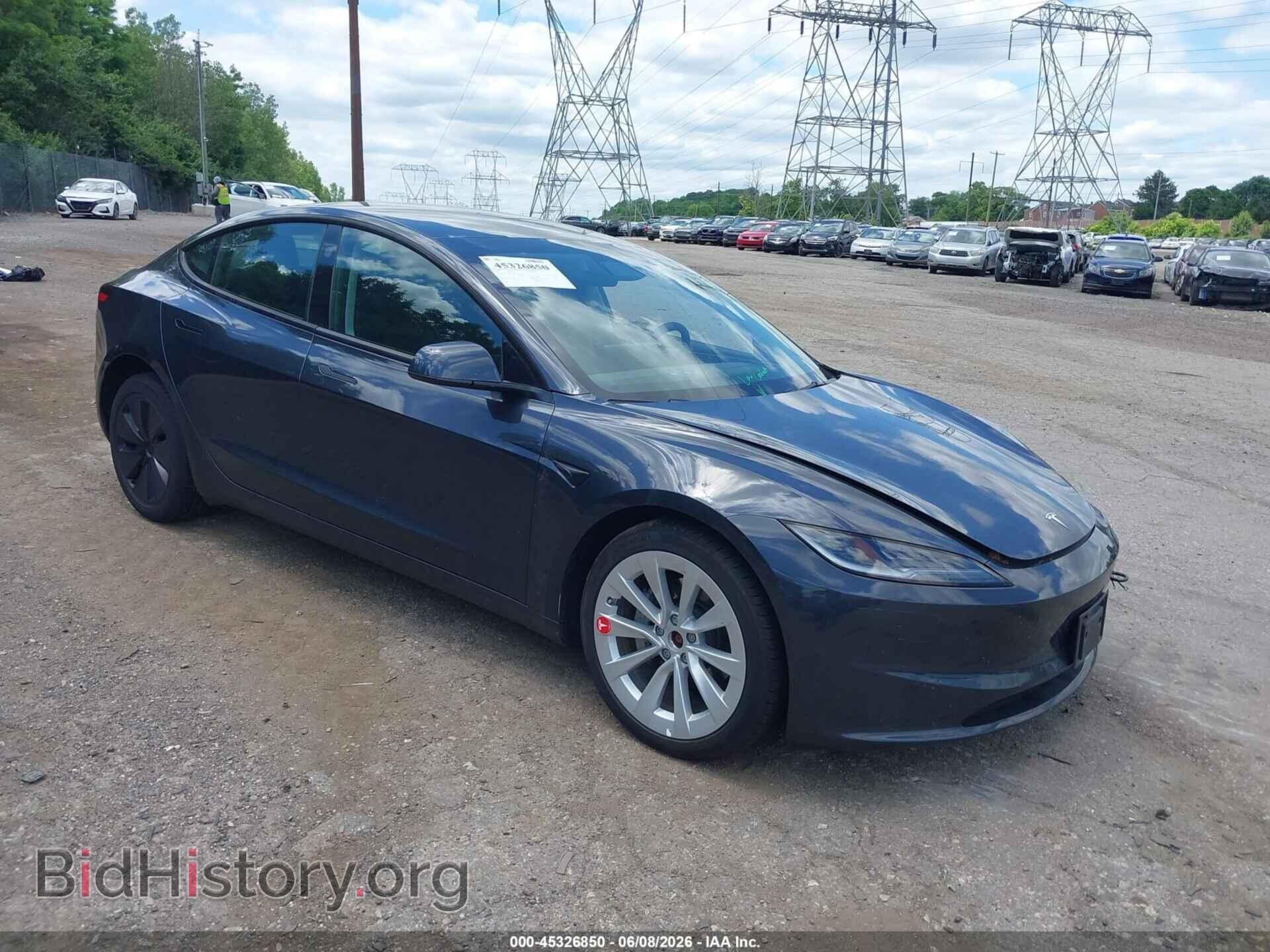 Фотография 5YJ3E1EB7SF935034 - TESLA MODEL 3 2025