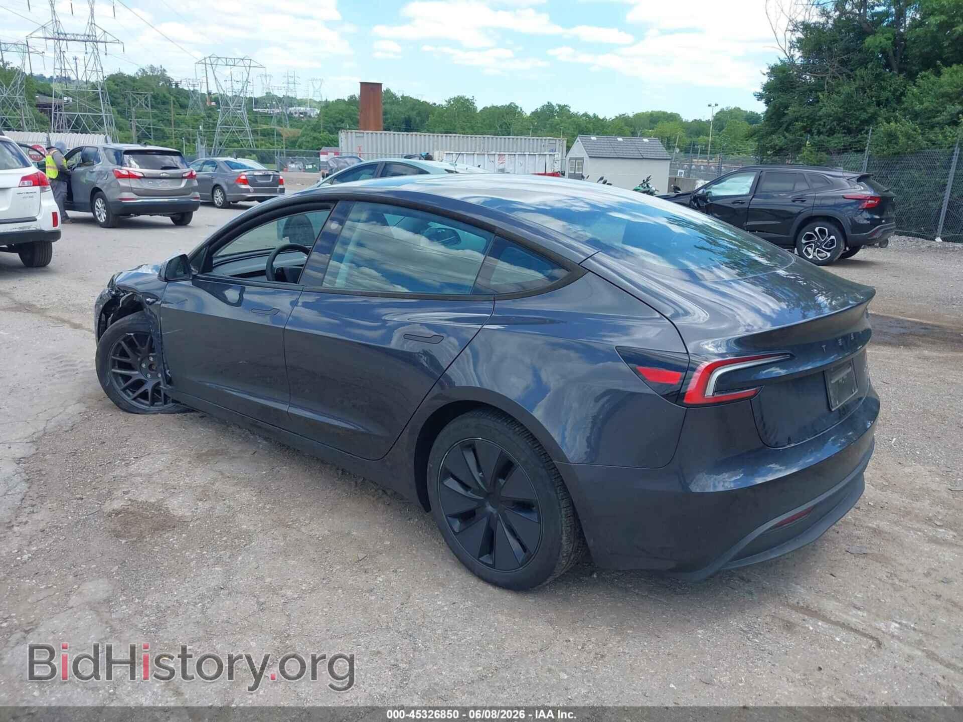 2025 TESLA MODEL 3 - VIN: 5YJ3E1EB7SF935034 - Photo 3