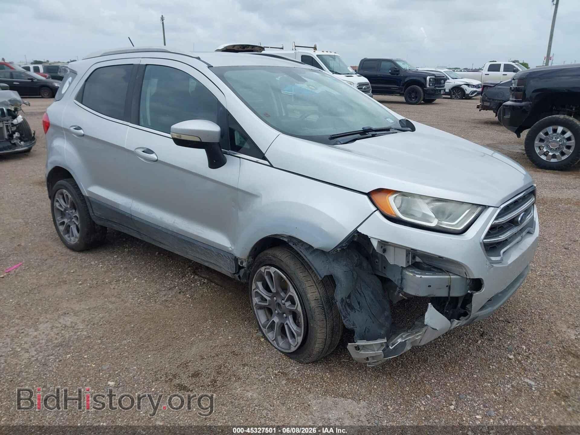Фотография MAJ6S3KLXLC346370 - FORD ECOSPORT 2020
