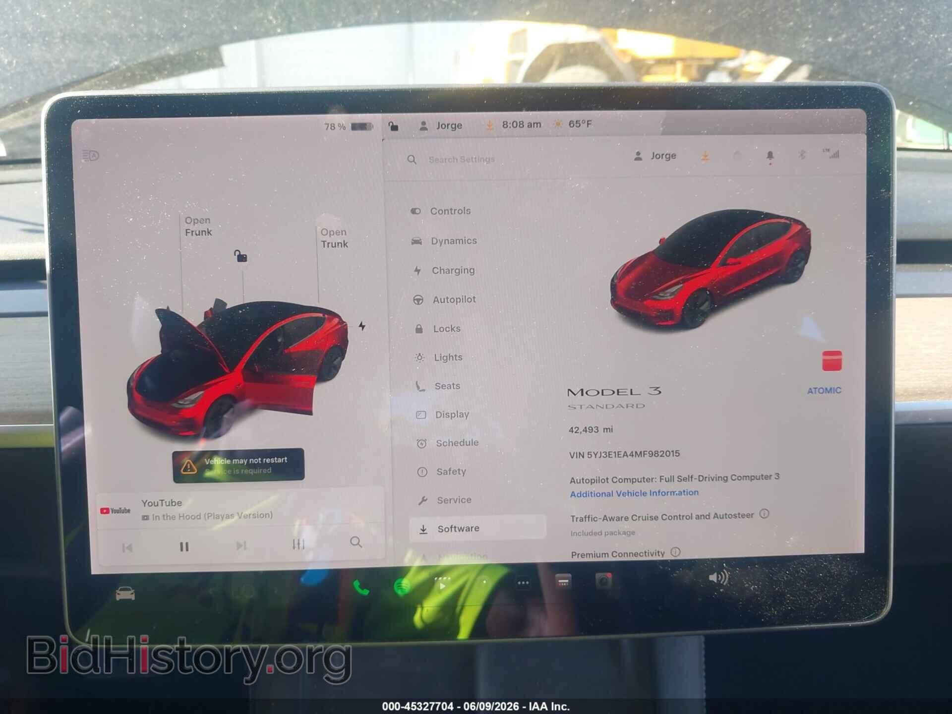 2021 TESLA MODEL 3 - VIN: 5YJ3E1EA4MF982015 - Photo 7