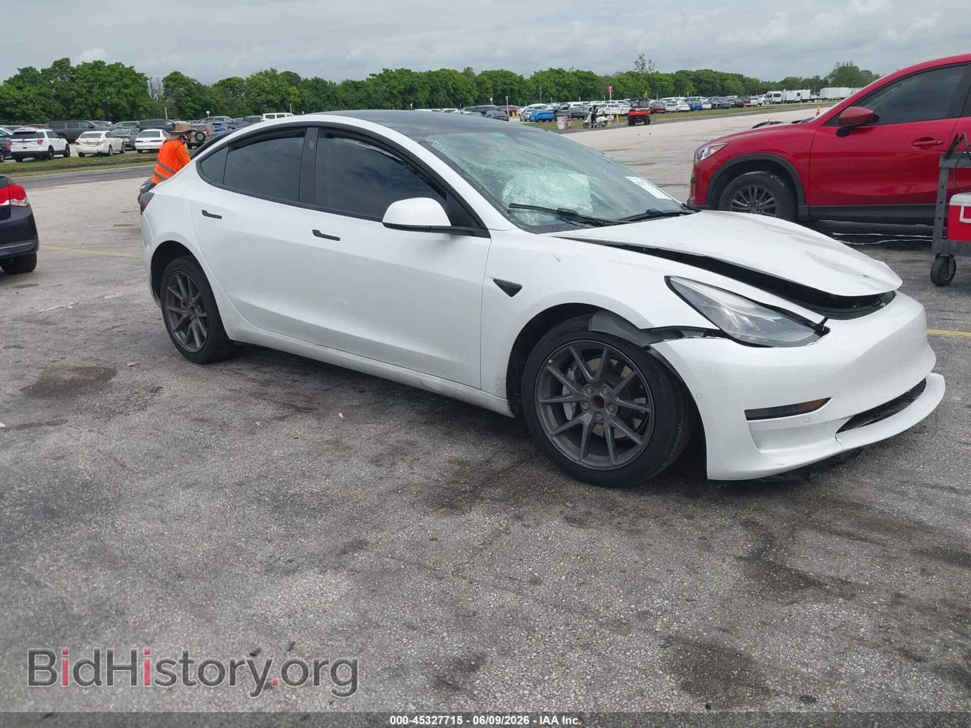 Фотография 5YJ3E1EA9MF062803 - TESLA MODEL 3 2021