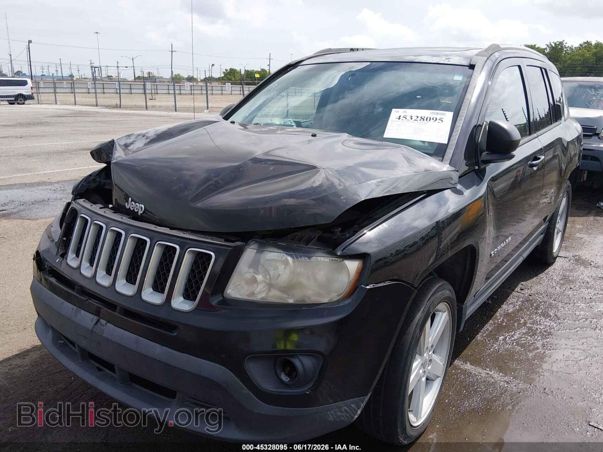 2013 JEEP COMPASS - VIN: 1C4NJCCB0DD191547 - Фото 2