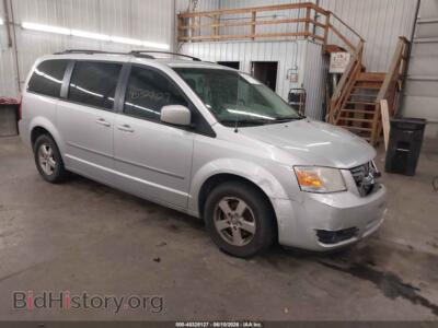 2010 Dodge GRAND CARAVAN SXT, серебристый — VIN 2D4RN5D10AR100389, IAAI