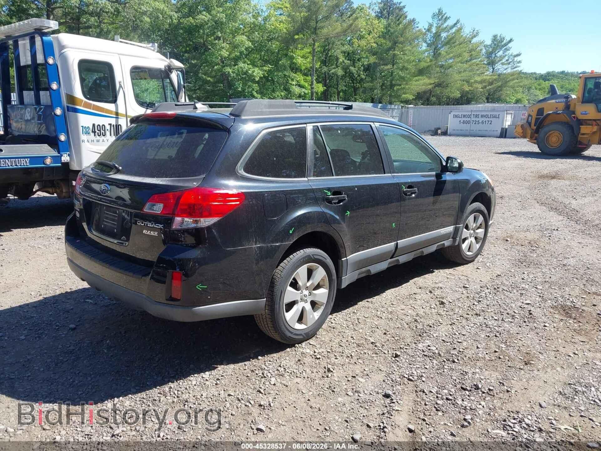 2012 SUBARU OUTBACK - VIN: 4S4BRBKC8C3262929 - Фото 4