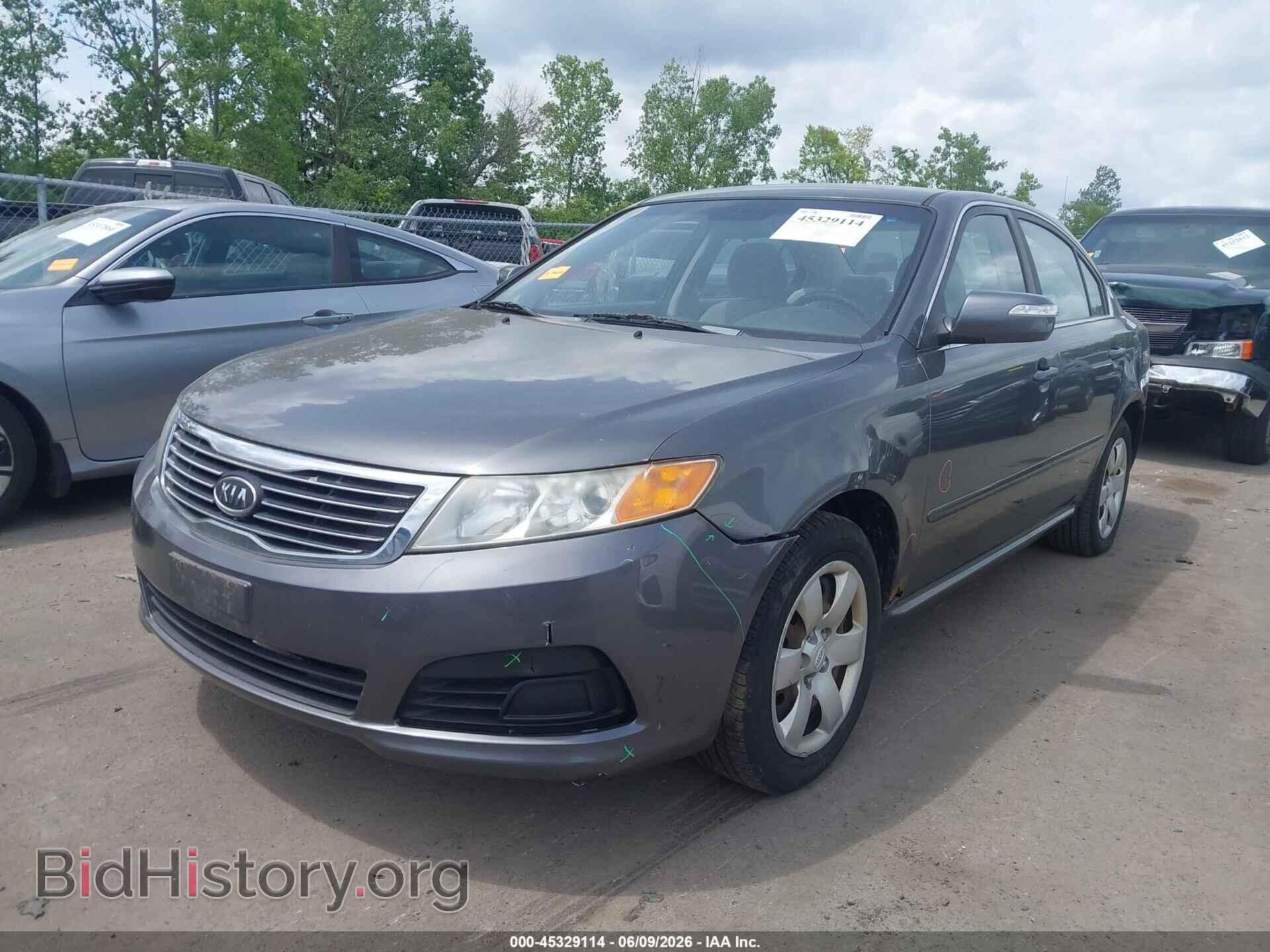 2009 KIA OPTIMA - VIN: KNAGE228695352043 - Фото 2