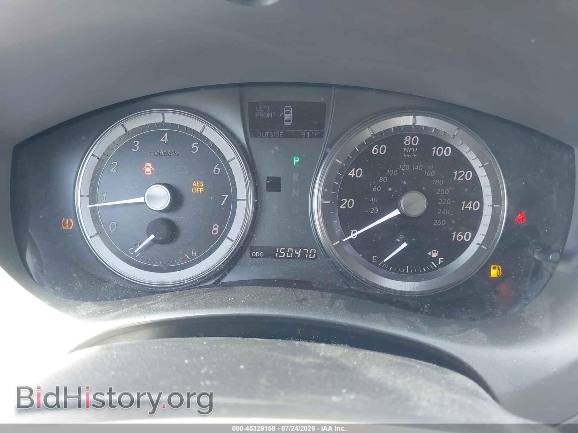 2010 LEXUS ES 350 - VIN: JTHBK1EG1A2357304 - Фото 7