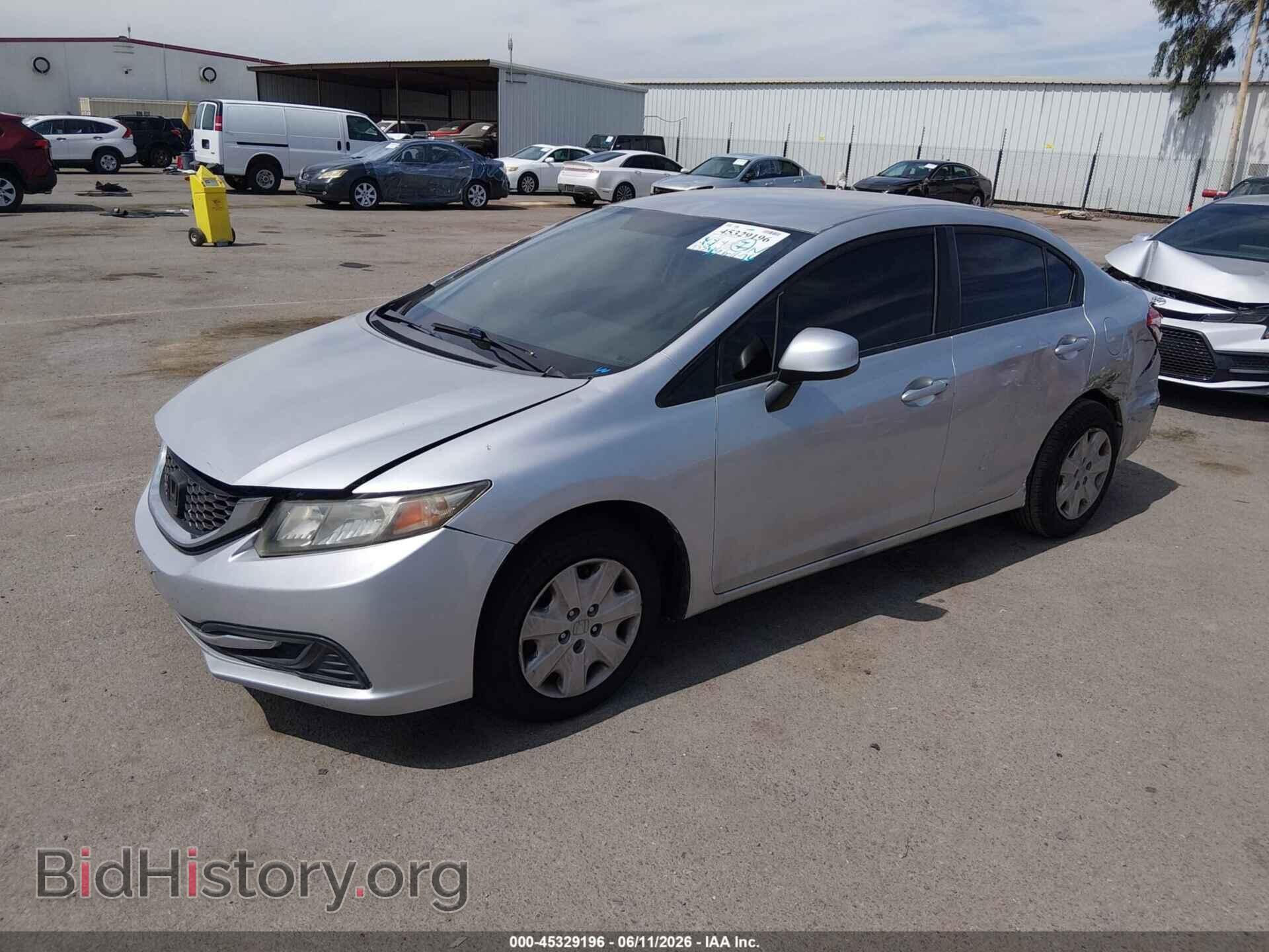 2013 HONDA CIVIC - VIN: 19XFB2F58DE240025 - Фото 2