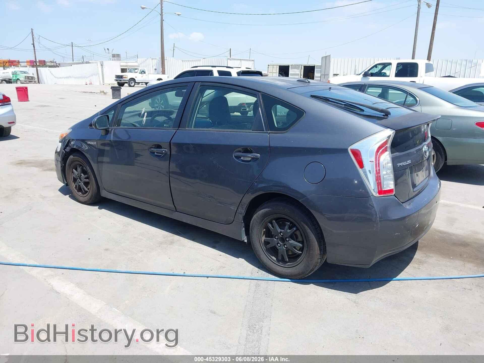 2014 TOYOTA PRIUS - VIN: JTDKN3DU5E1754375 - Фото 3