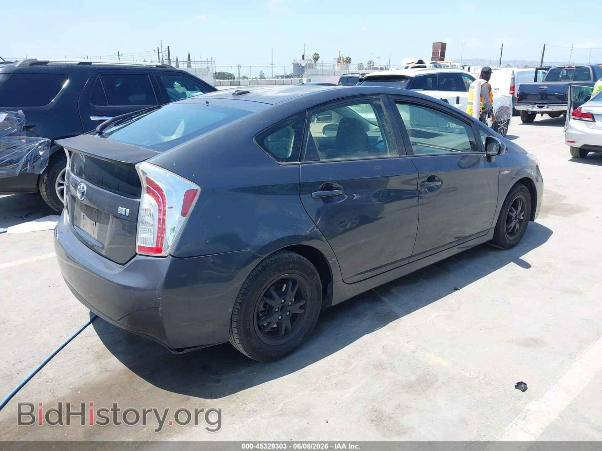 2014 TOYOTA PRIUS - VIN: JTDKN3DU5E1754375 - Фото 4