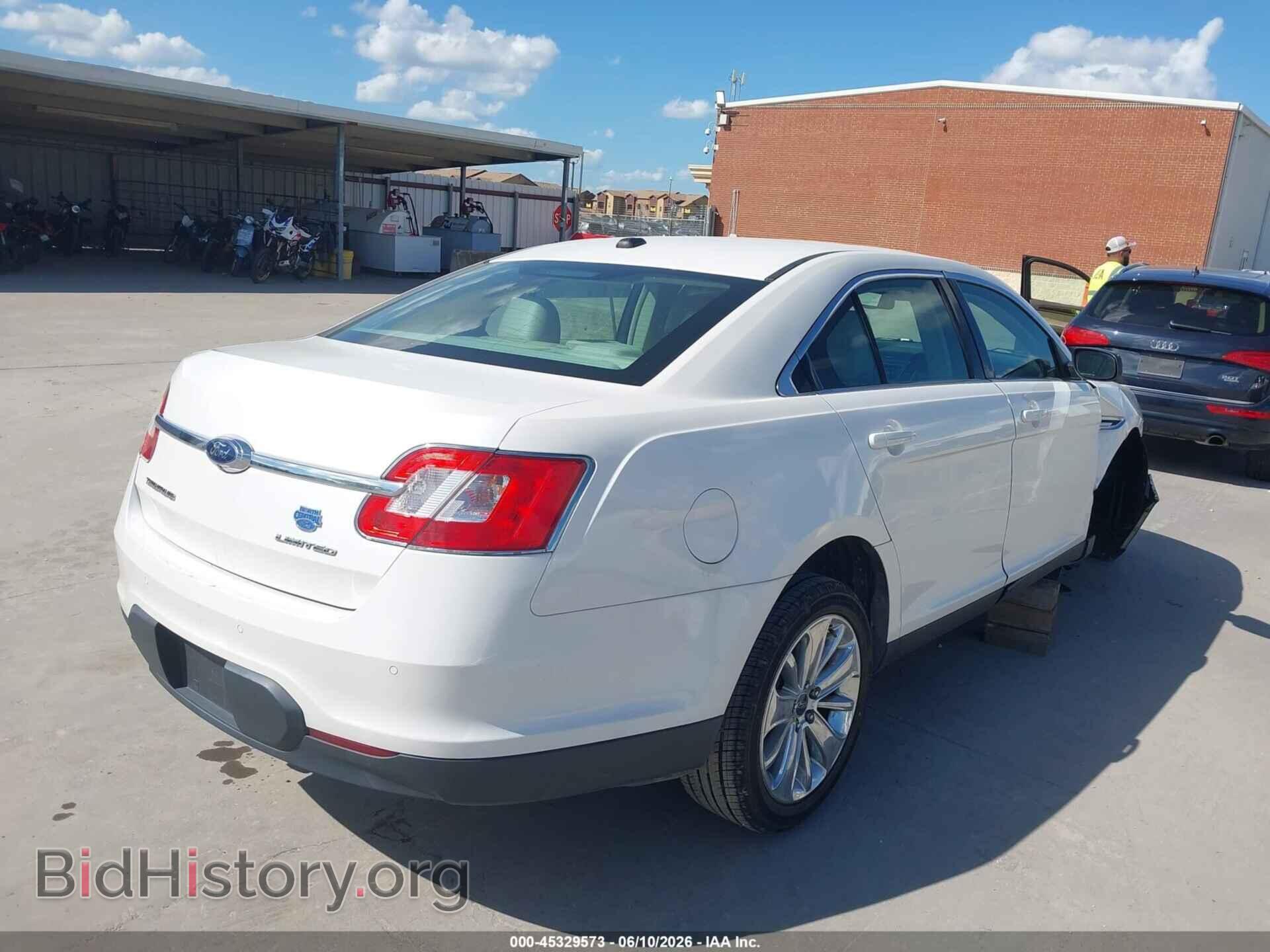2012 FORD TAURUS - VIN: 1FAHP2FW4CG143380 - Photo 4