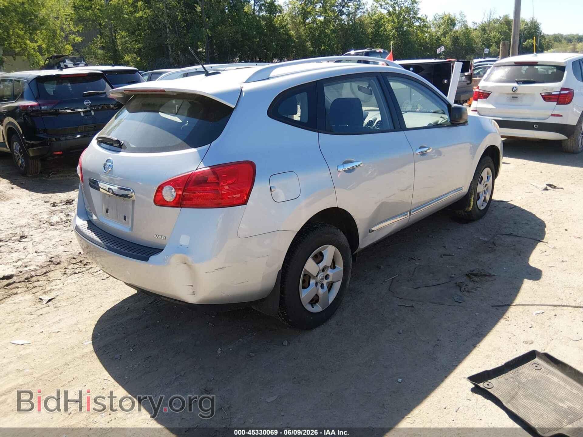 2014 NISSAN ROGUE SELECT - VIN: JN8AS5MV2EW717199 - Фото 4