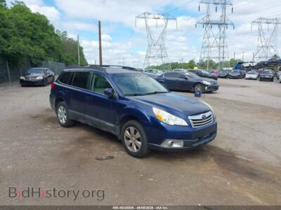 2011 Subaru OUTBACK 2.5I Premium, синий — VIN 4S4BRBGC9B3447224, IAAI