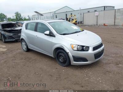 2012 Chevrolet SONIC 1LT, silver — VIN 1G1JD6SB5C4123034, IAAI