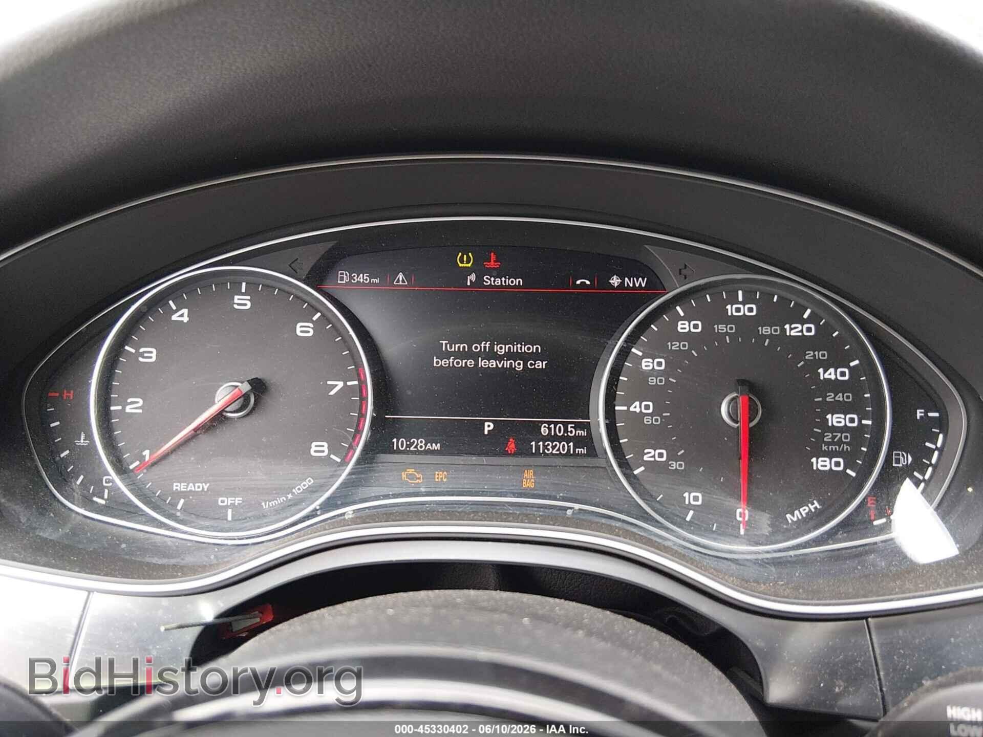 2016 AUDI A6 - VIN: WAUGFAFC7GN019921 - Фото 7