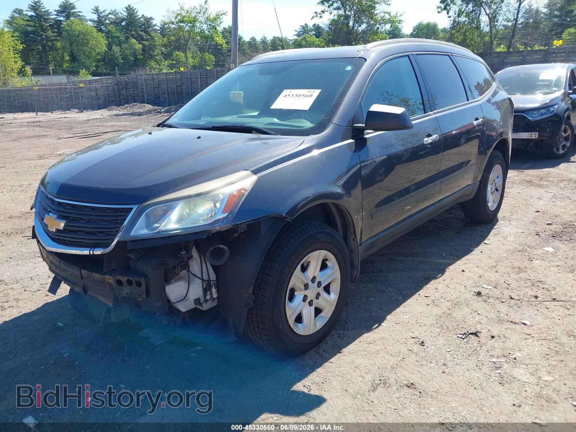 2013 CHEVROLET TRAVERSE - VIN: 1GNKRFED1DJ100788 - Фото 2