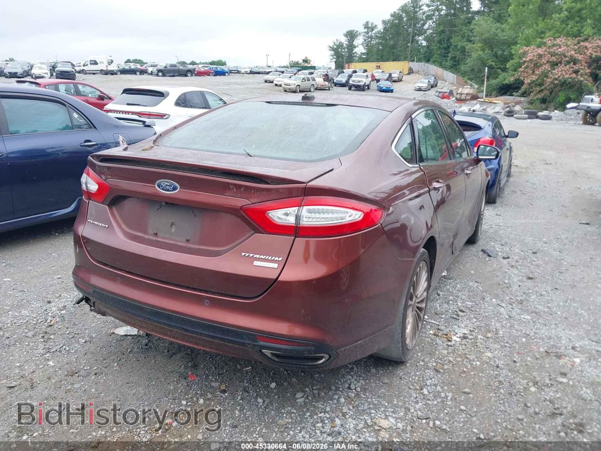 2016 FORD FUSION - VIN: 3FA6P0K99GR360661 - Photo 4