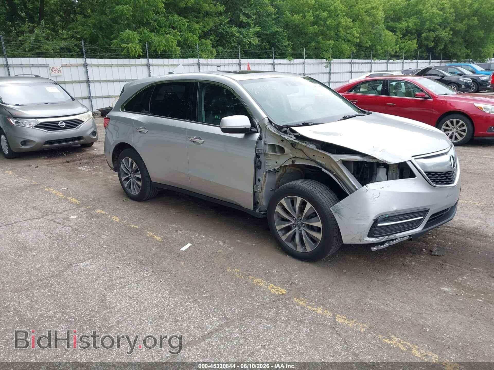 Photo 5FRYD4H48FB009656 - ACURA MDX 2015