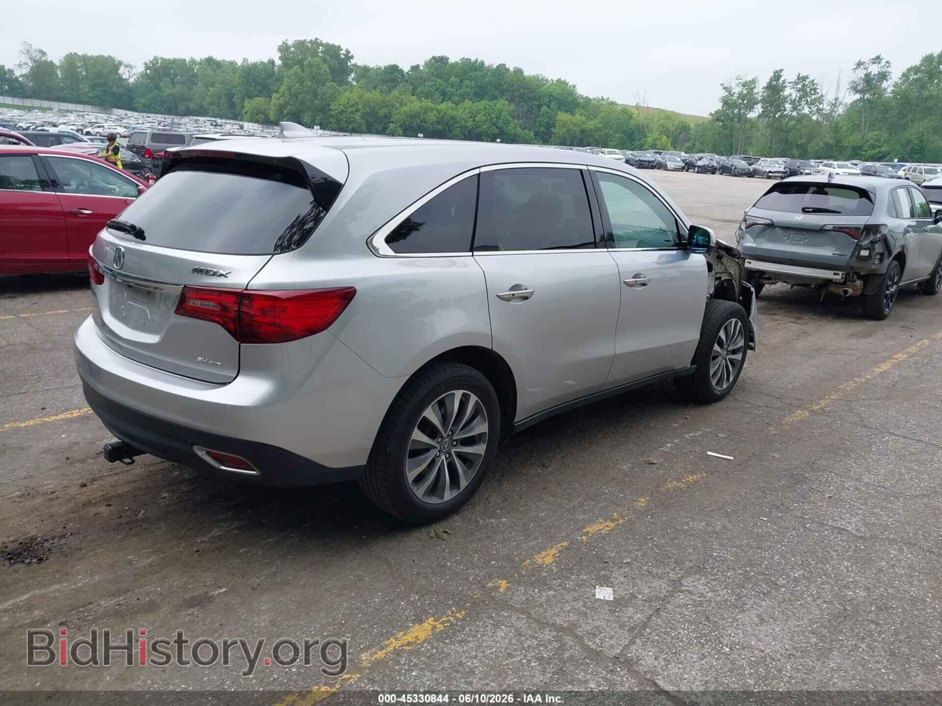 2015 ACURA MDX - VIN: 5FRYD4H48FB009656 - Photo 4